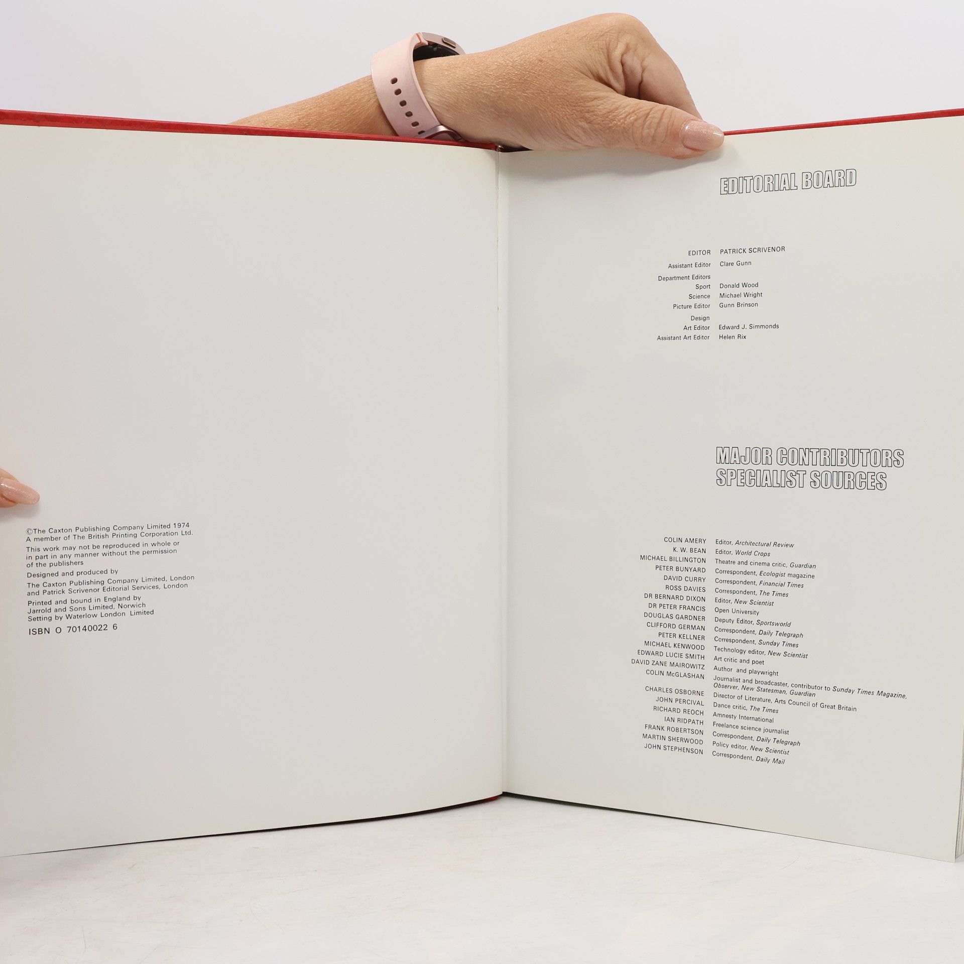 Autorenkollektiv The New Caxton Encyclopedia, 1974 Yearbook