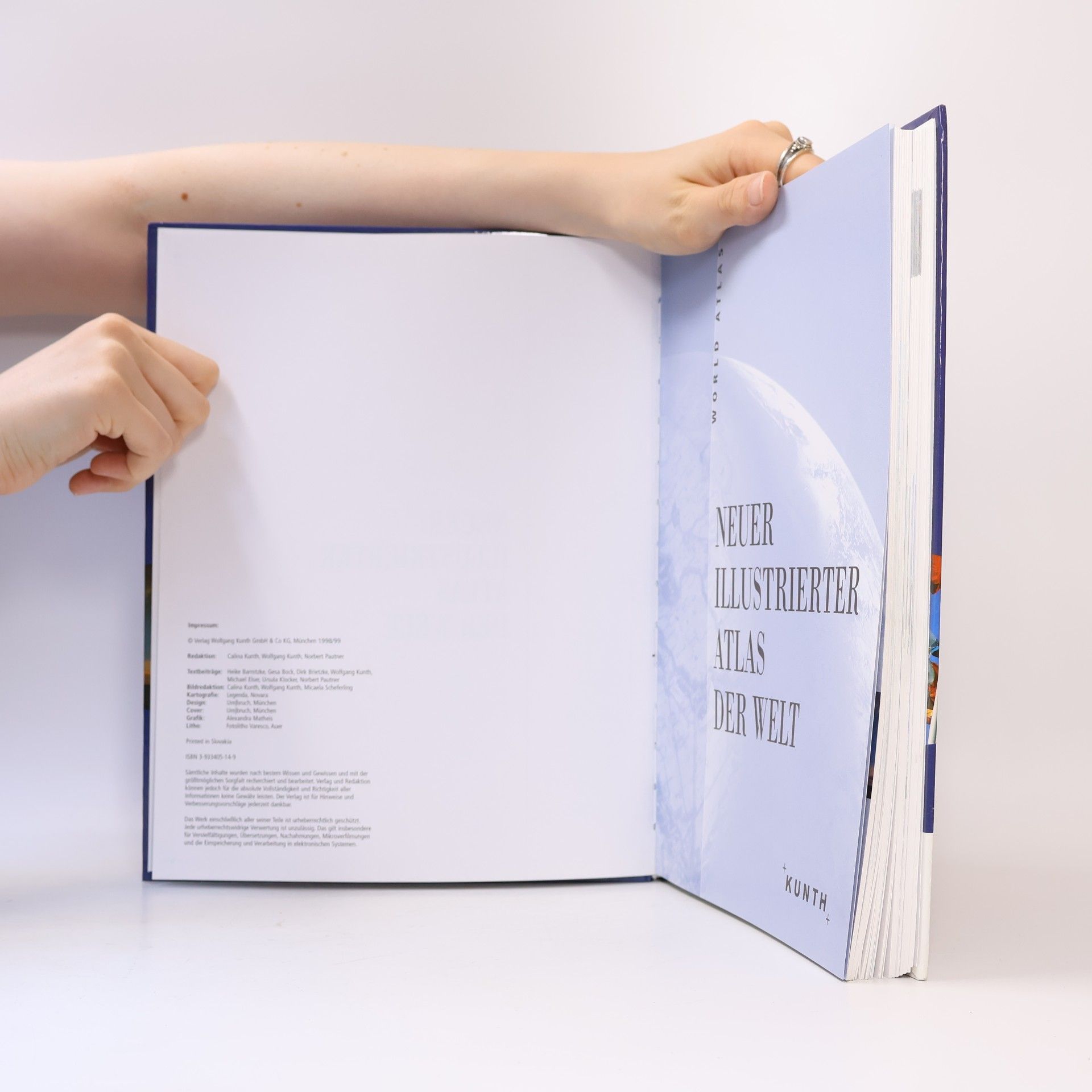 Collectif d'auteurs Neuer illustrierter Atlas der Welt