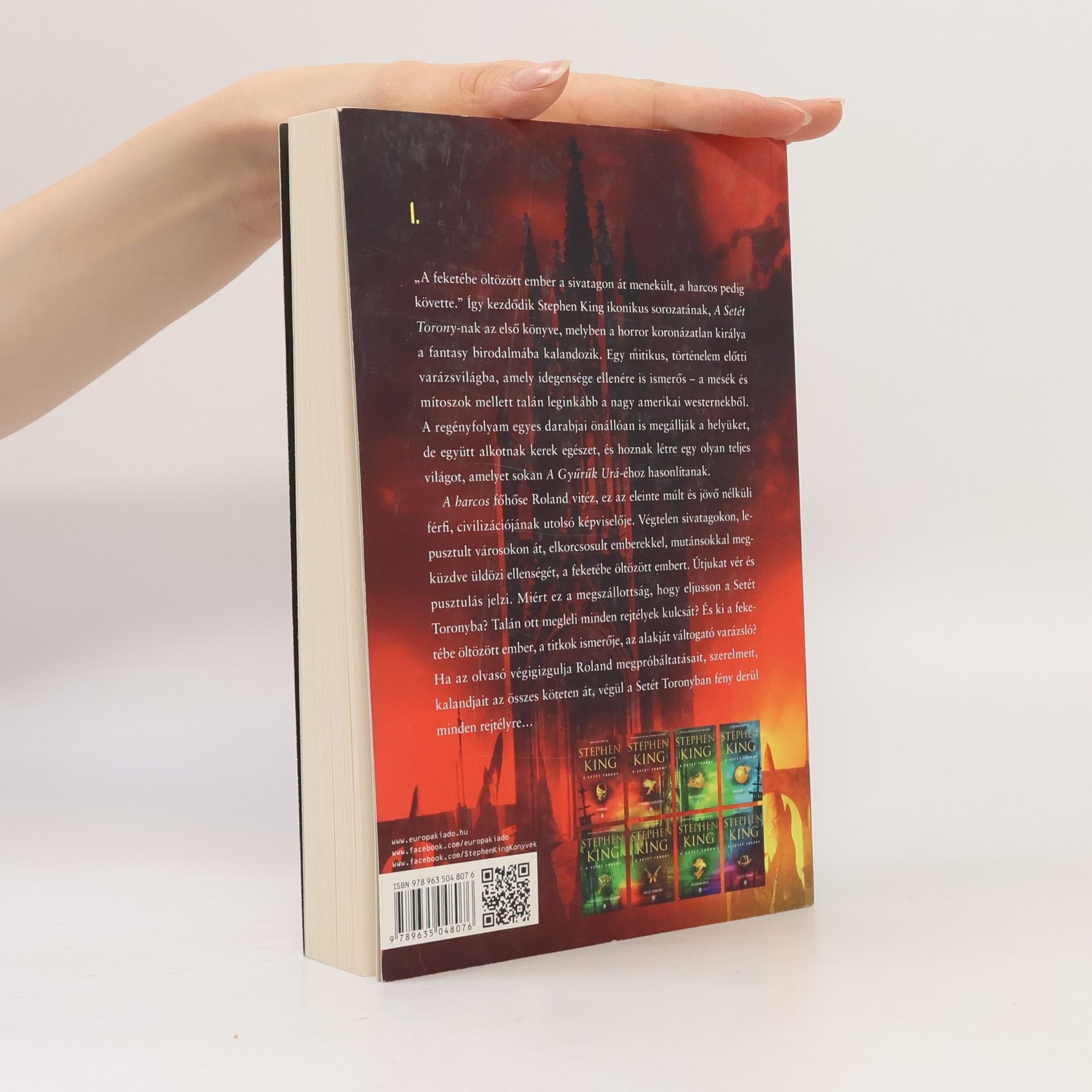 Stephen King A Setét Torony: A harcos