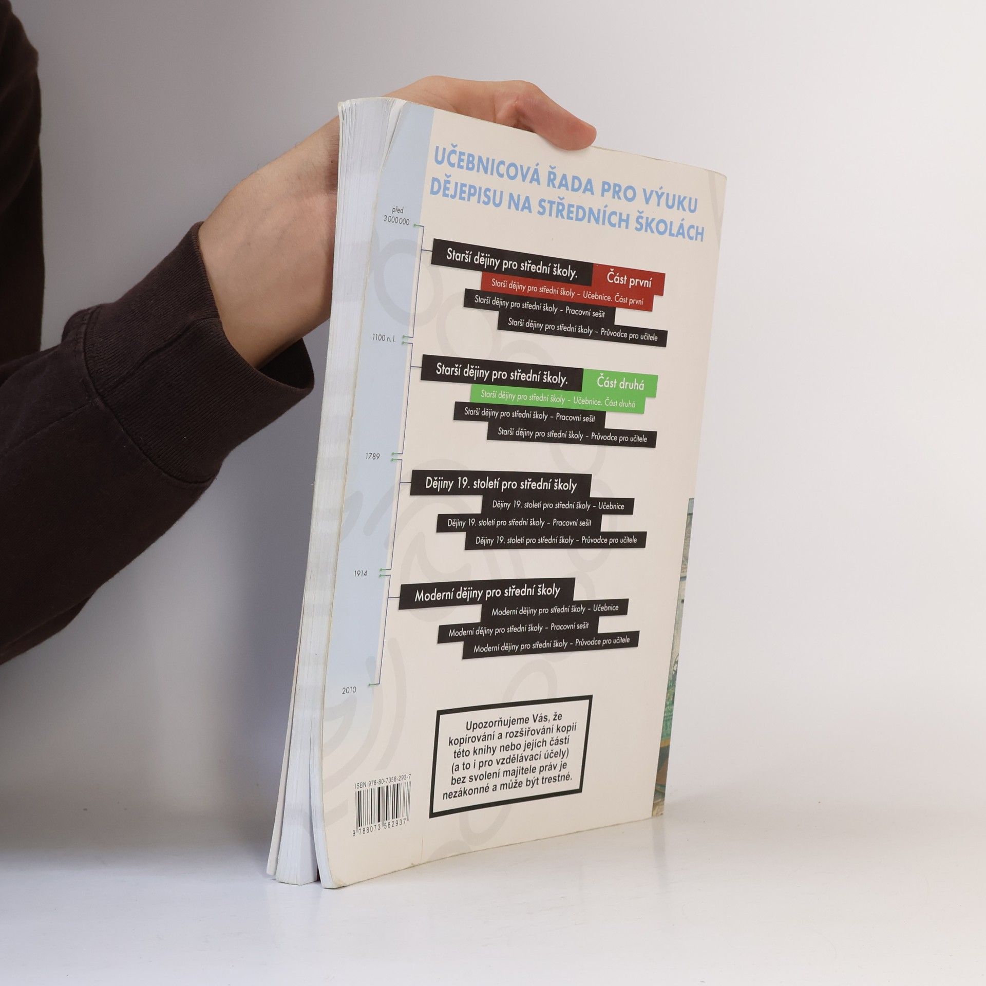 Autores varios Starší dějiny pro střední školy - část druhá (vrcholný středověk až raný novověk)