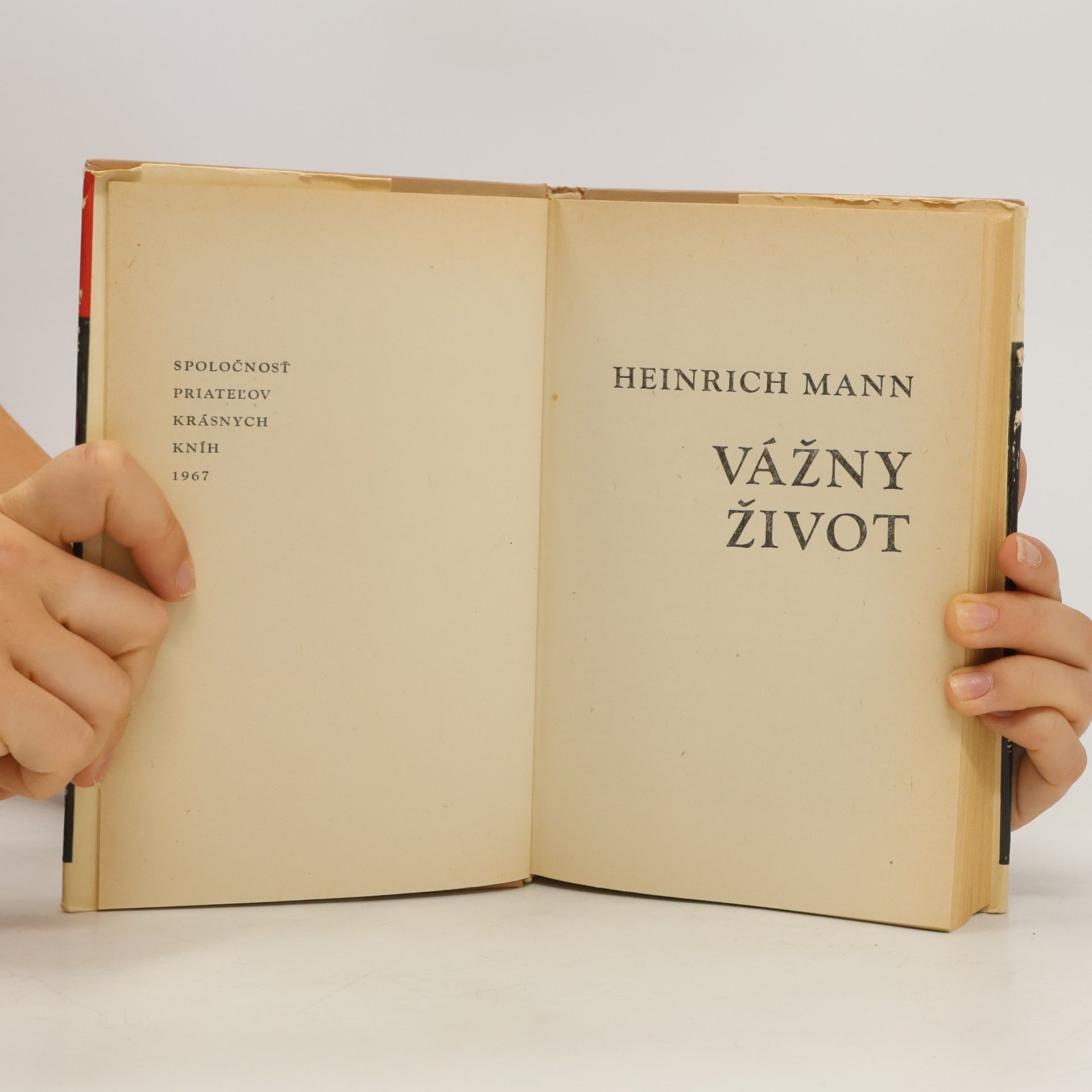 Heinrich Mann Vážny život