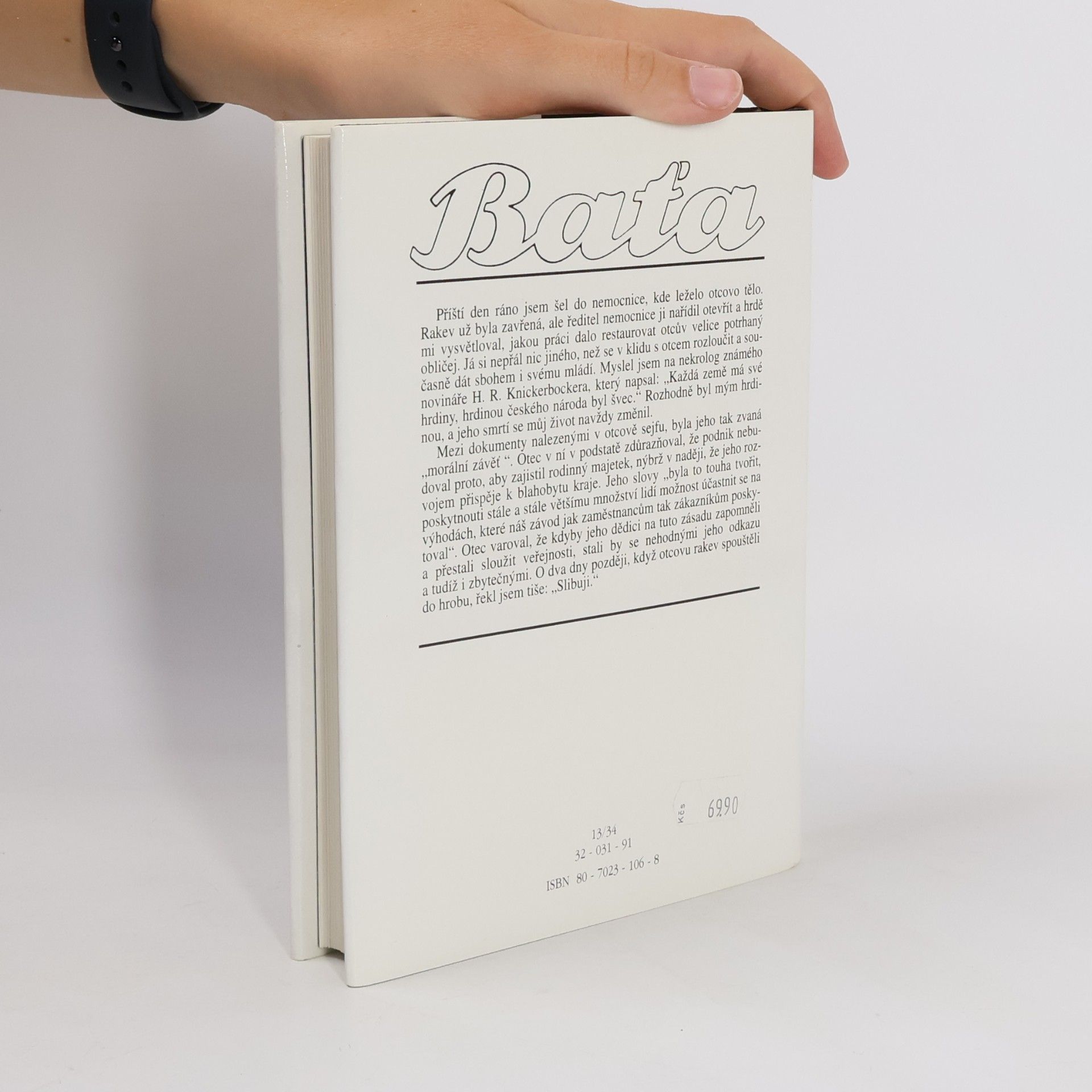 Tomáš Baťa Tomáš J. Baťa. Švec pro celý svět