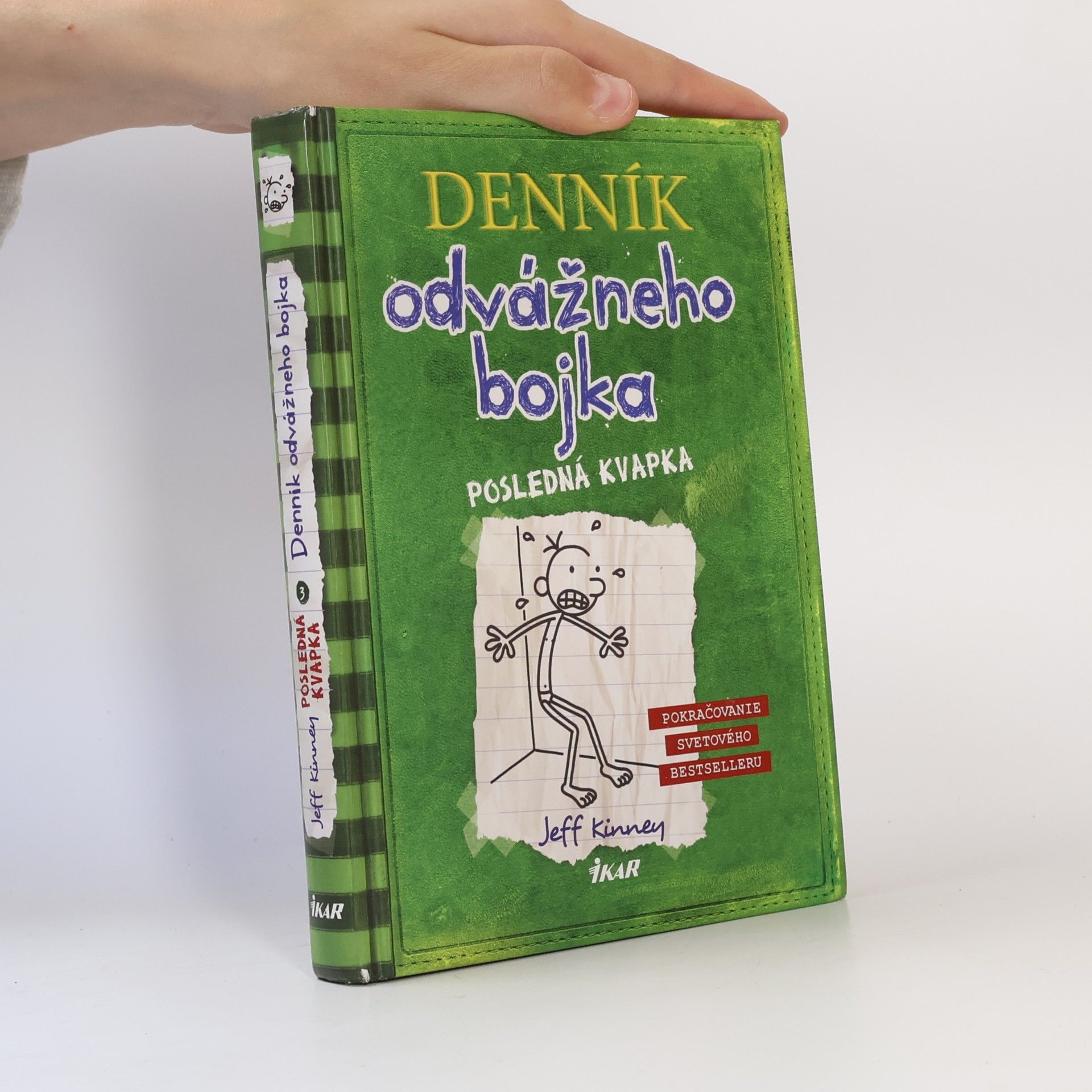 Jeff Kinney Denník odvážného bojka - Posledná kvapka