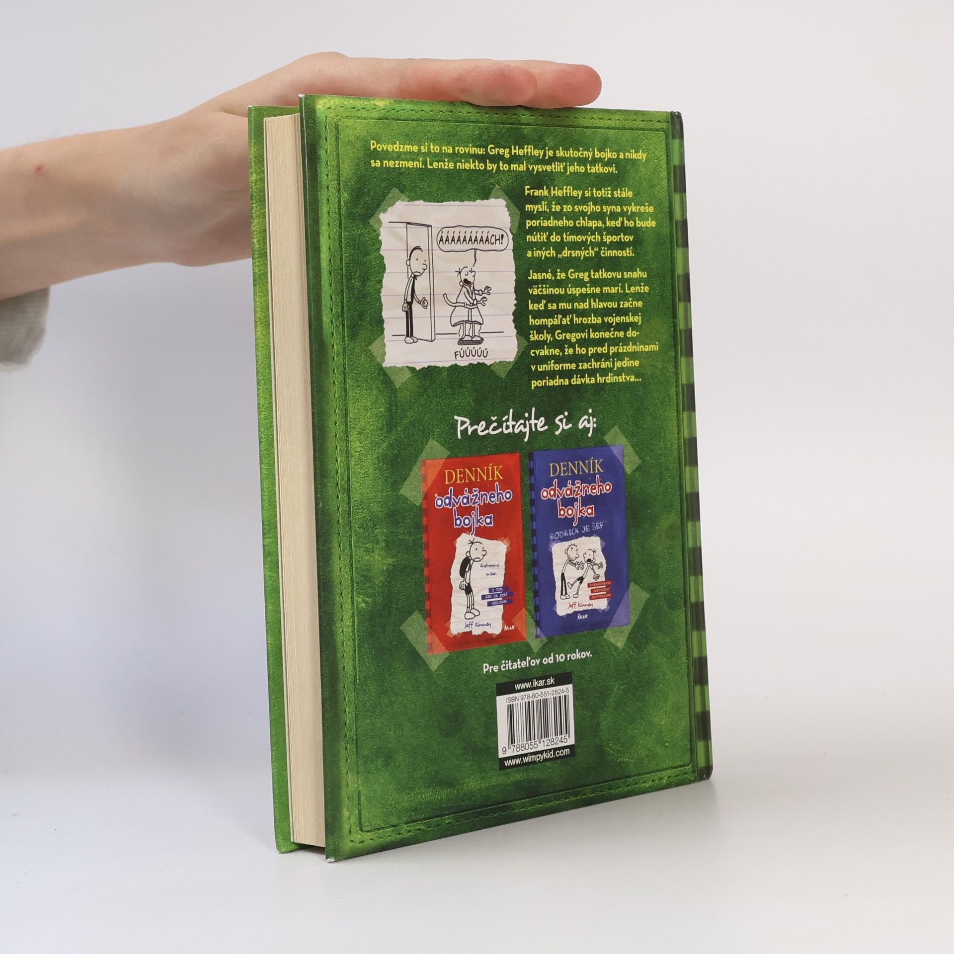 Jeff Kinney Denník odvážného bojka - Posledná kvapka