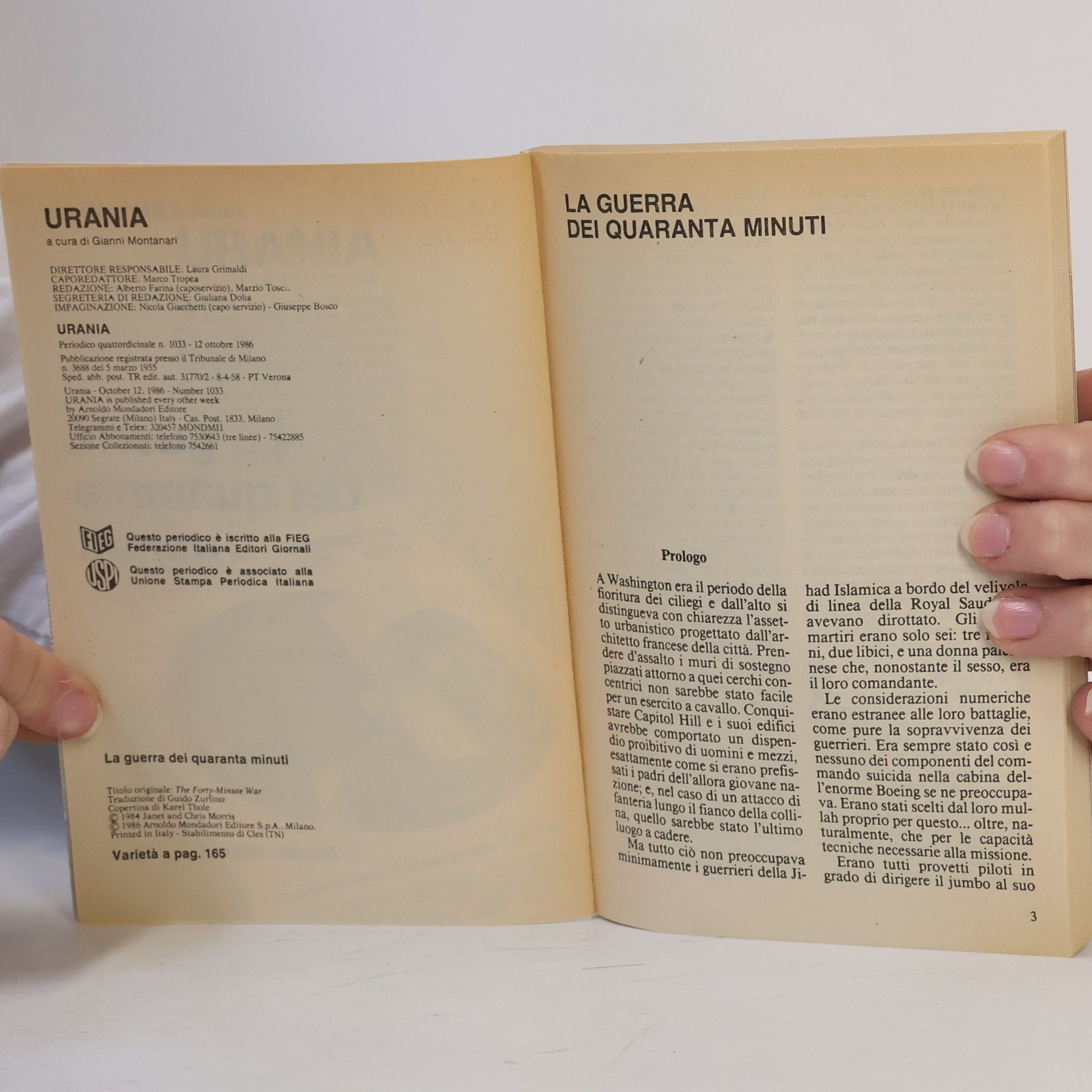 Chris Morris La guerra dei quaranta minuti