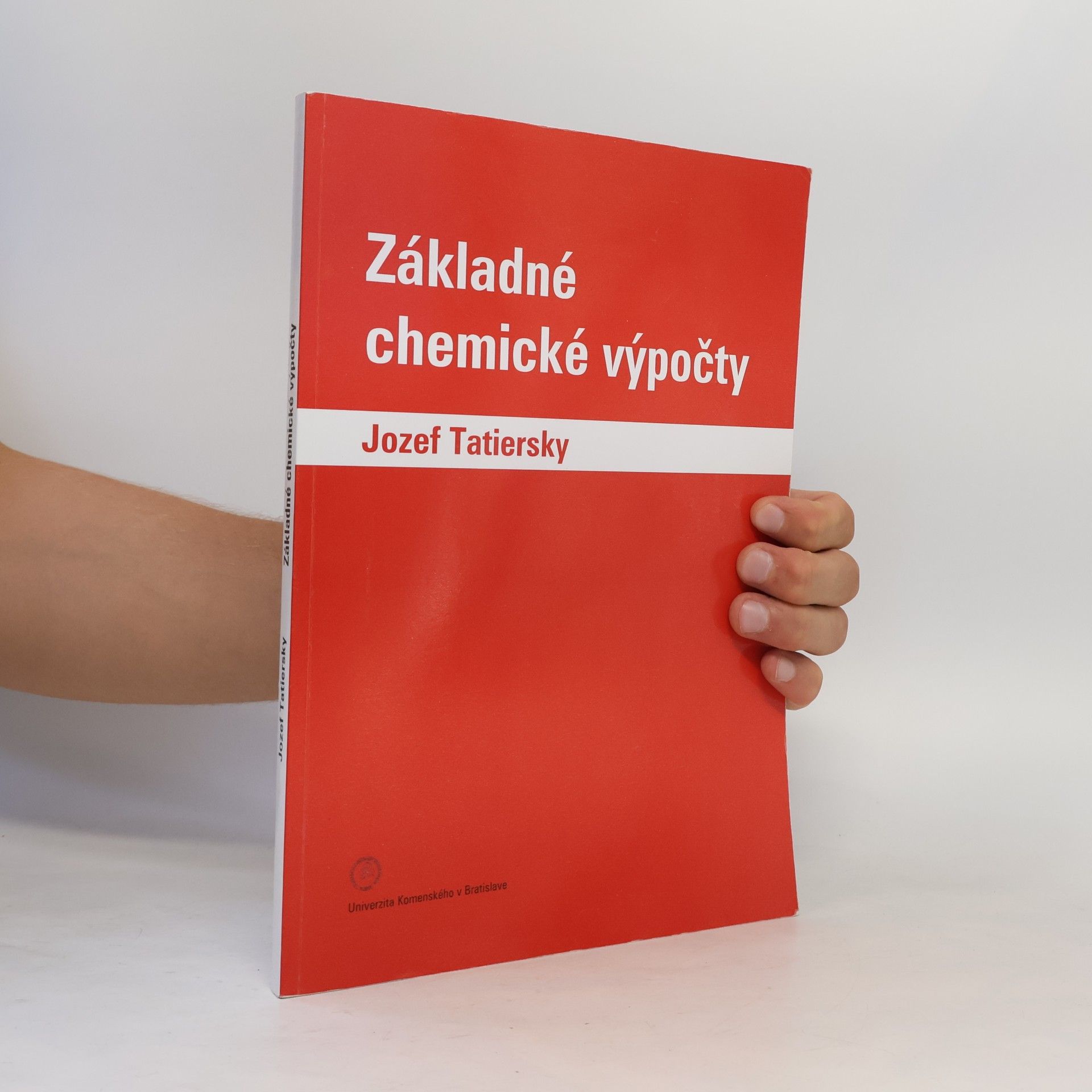 Jozef Tatiersky Základné chemické výpočty