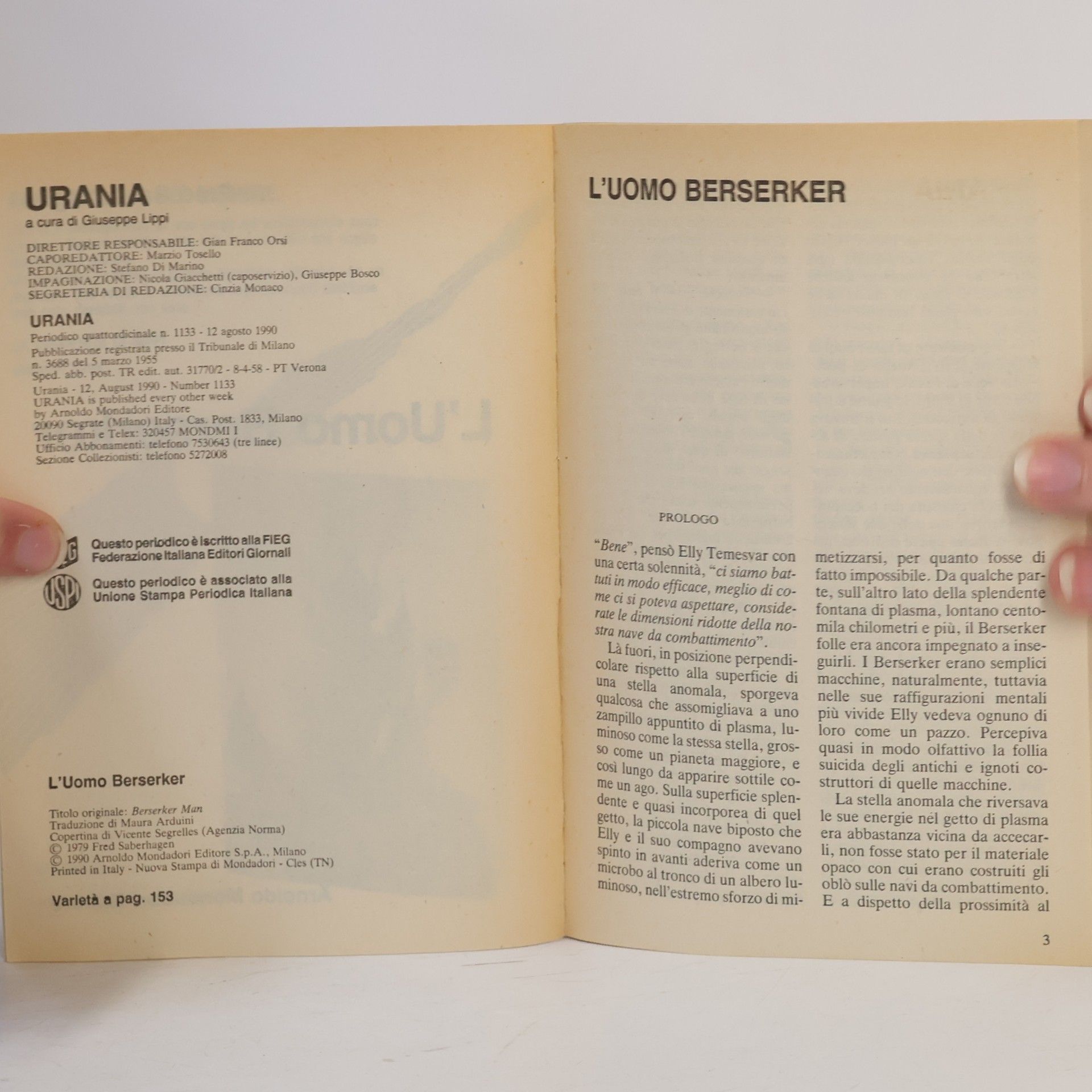Fred Saberhagen L'uomo Berserker
