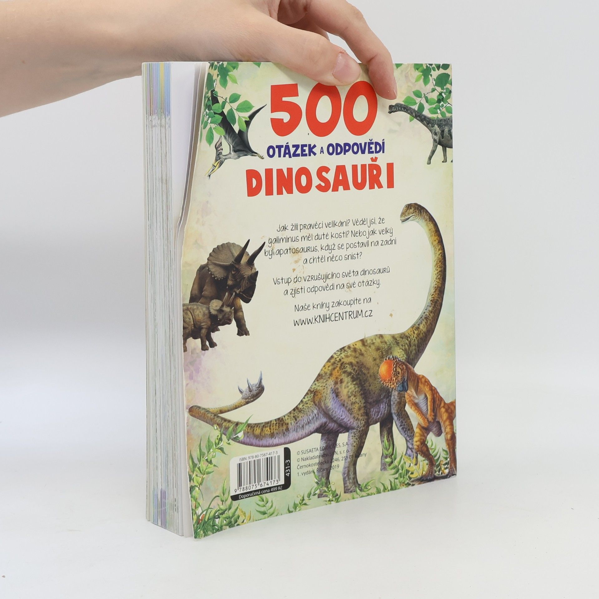 Kateřina Piorecká 500 otázek a odpovědí. Dinosauři