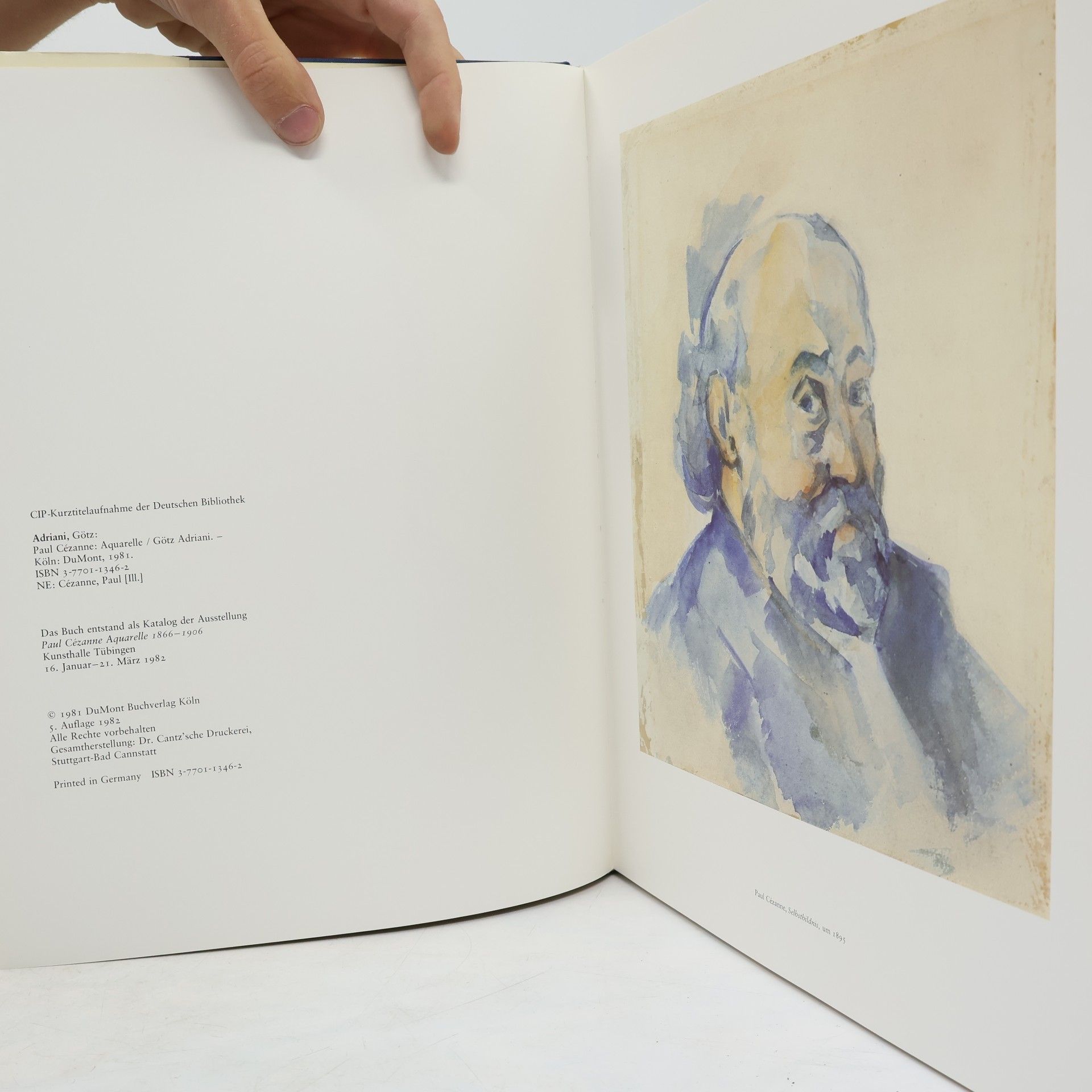 Götz Adriani Cézanne. Aquarelle