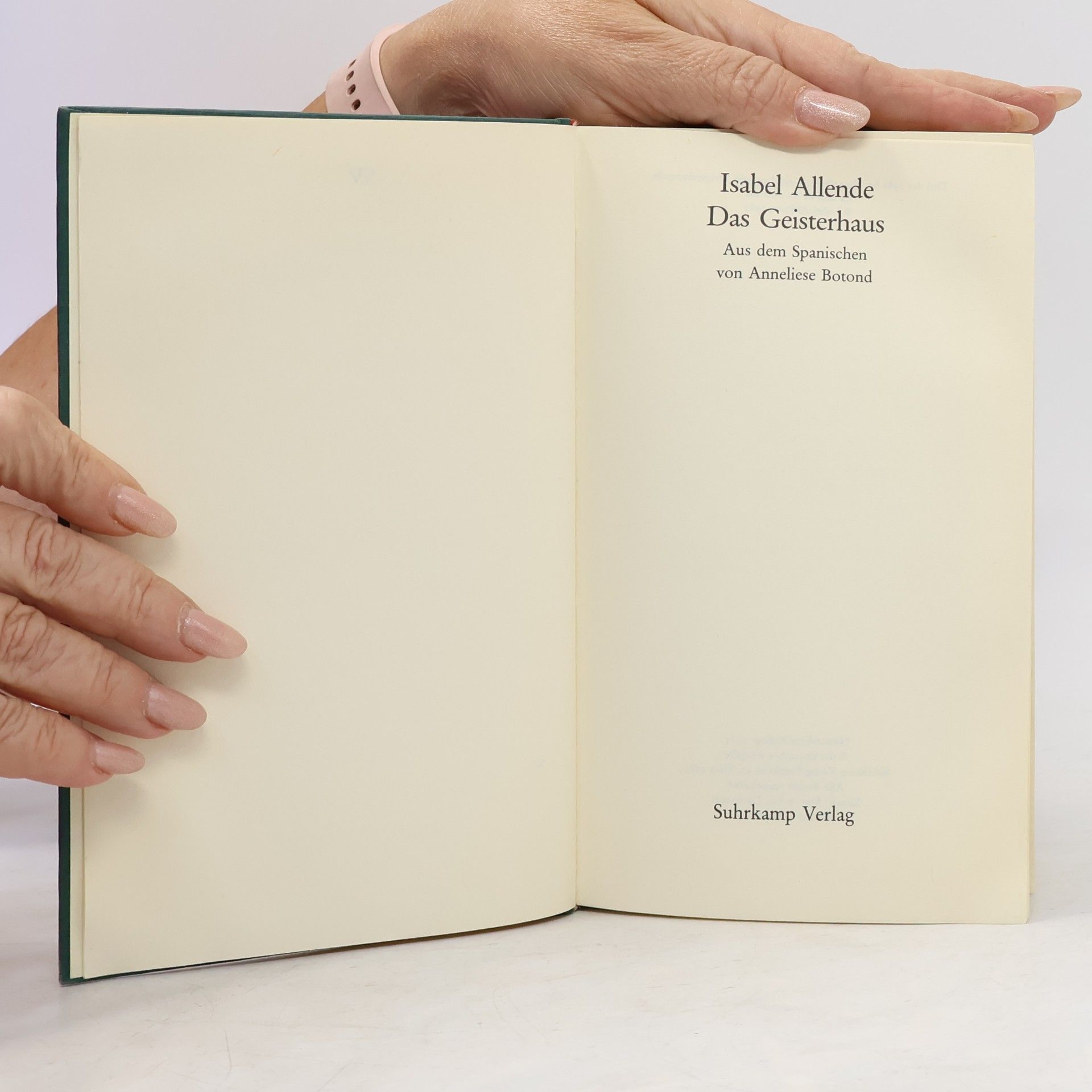 Isabel Allende Das Geisterhaus