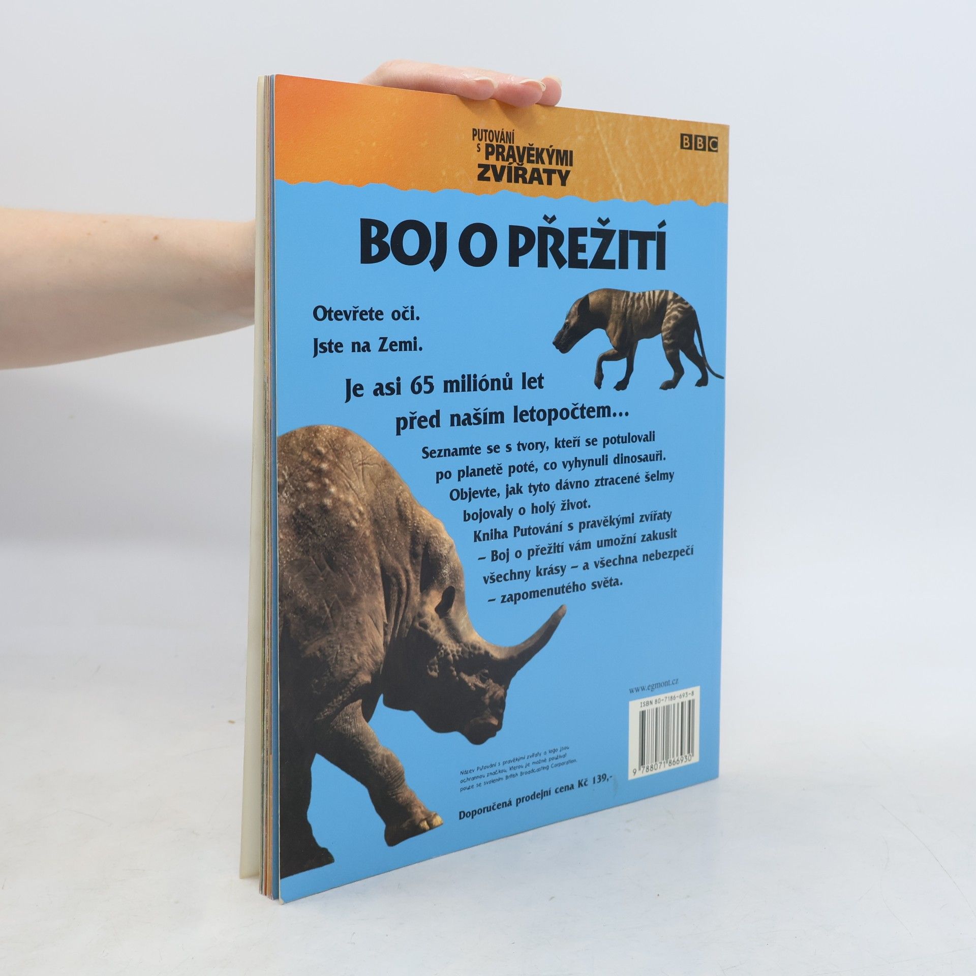 Stephen Cole Boj o přežití - Putování s pravěkými zvířaty