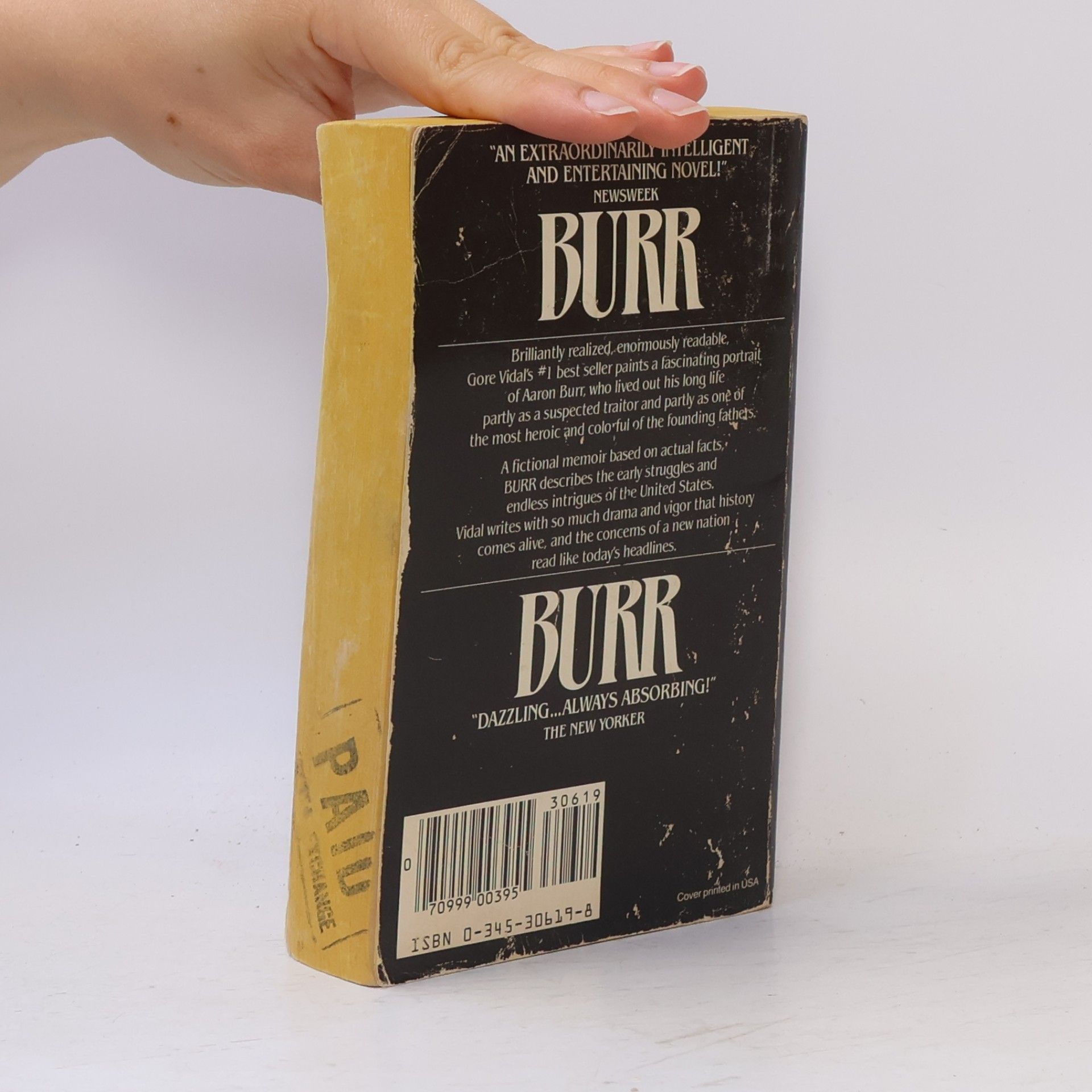 Gore Vidal Burr