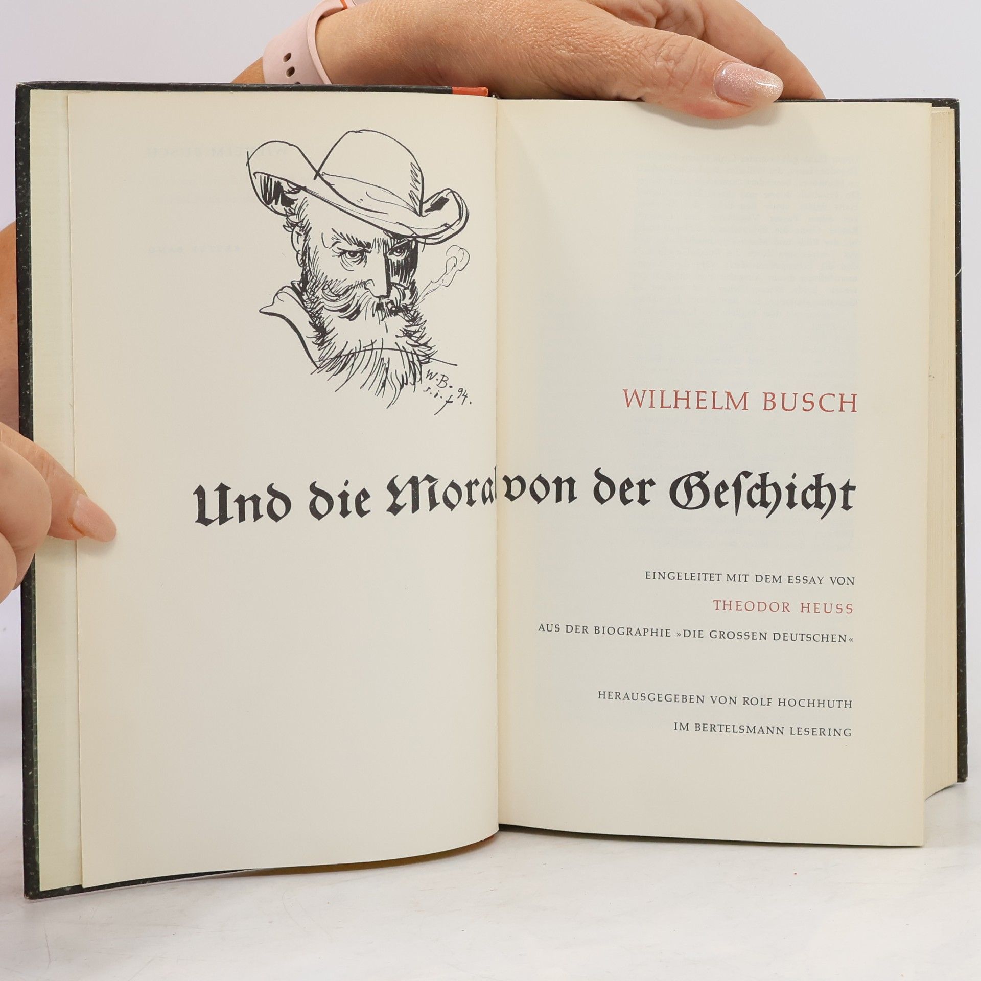 Wilhelm Busch Und die Moral von der Geschicht