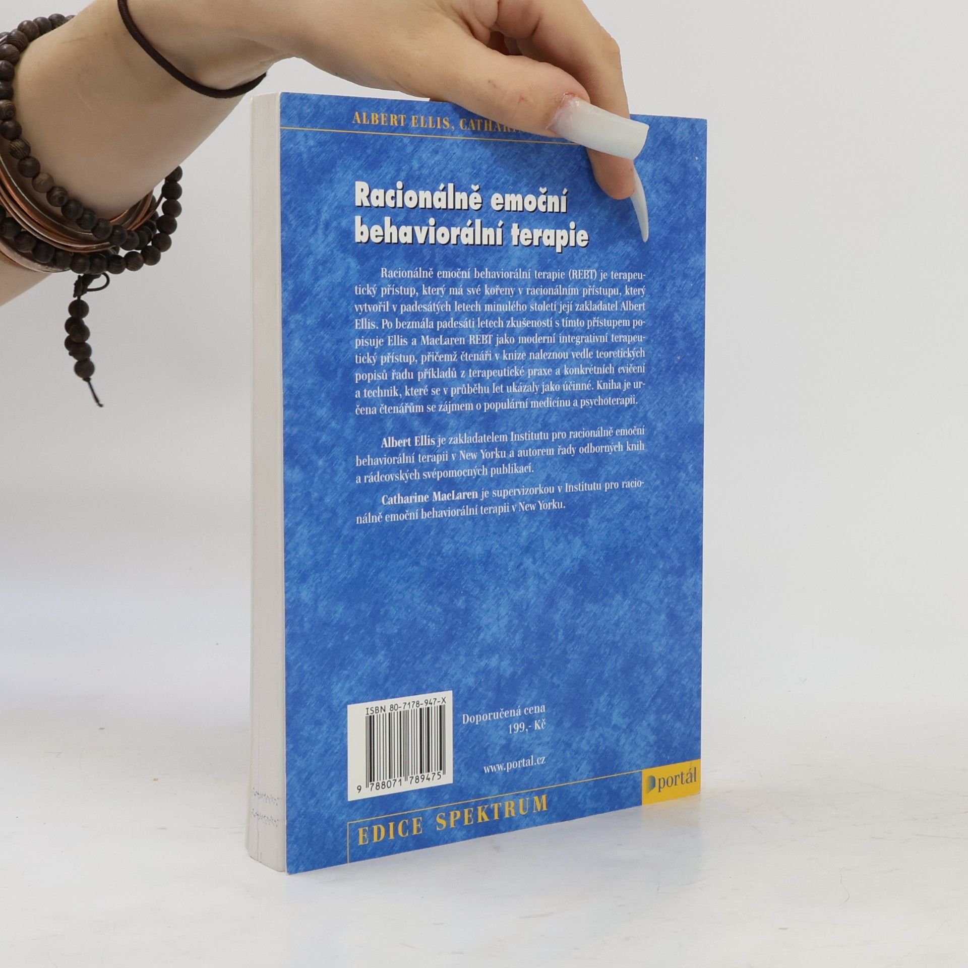 Albert Ellis Racionálně emoční behaviorální terapie