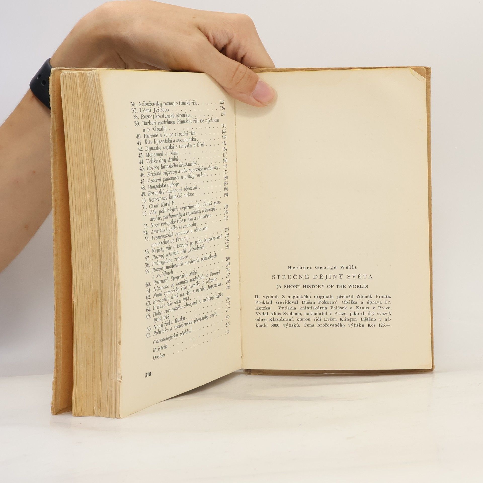 H. G. Wells Stručné dějiny světa