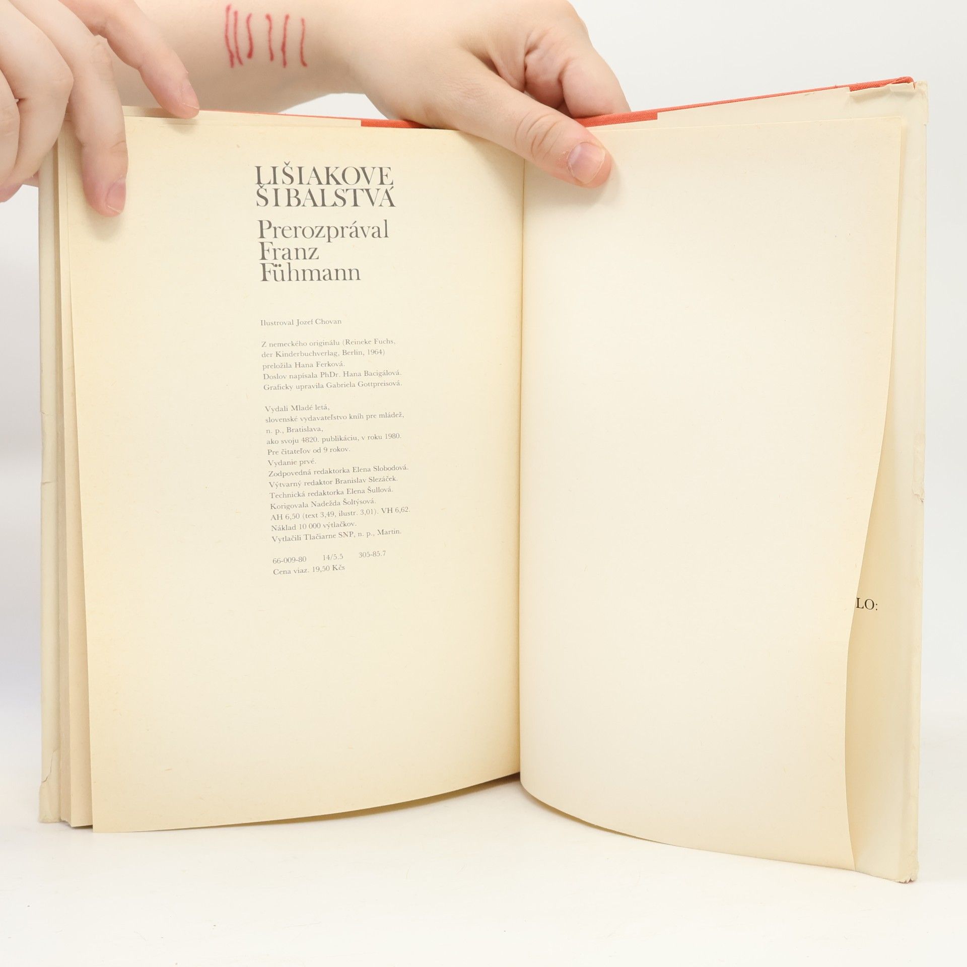 Franz Fühmann Lišiakove šibalstvá
