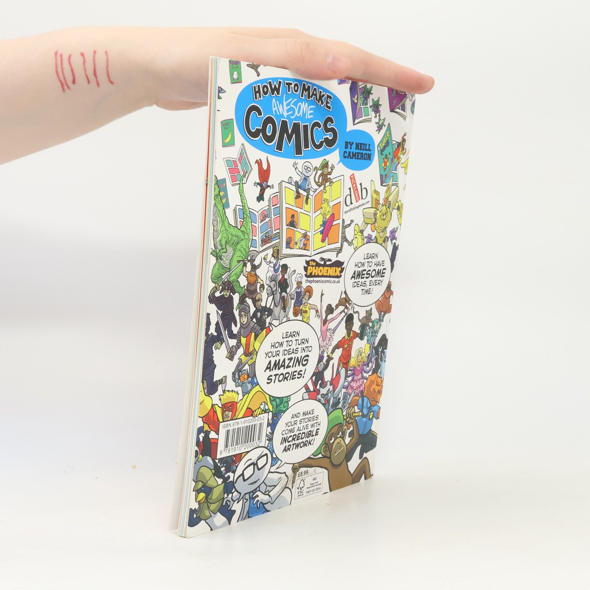 Neill Cameron How to Make Awesome Comics