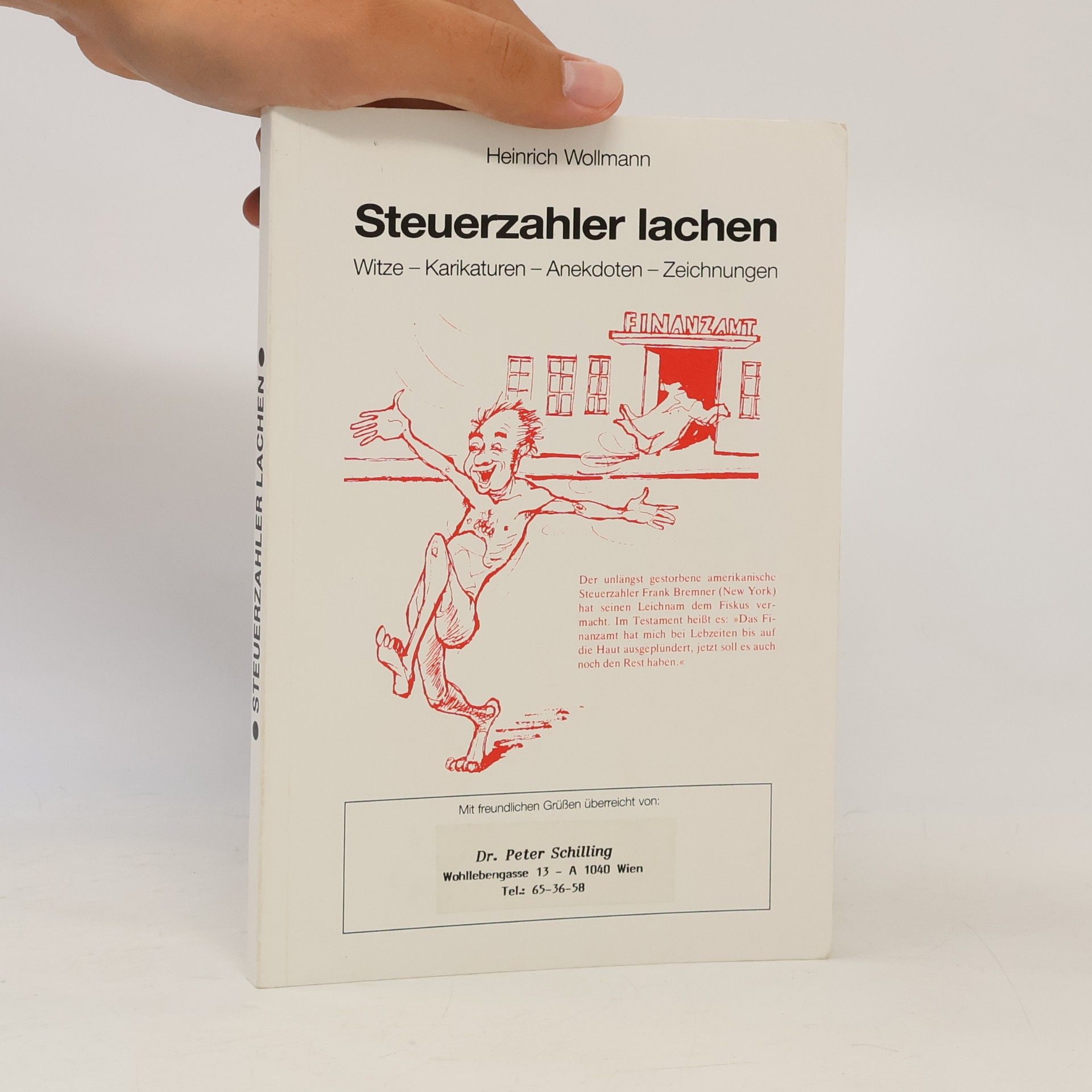 Heinrich Wollmann Steuerzahler lachen
