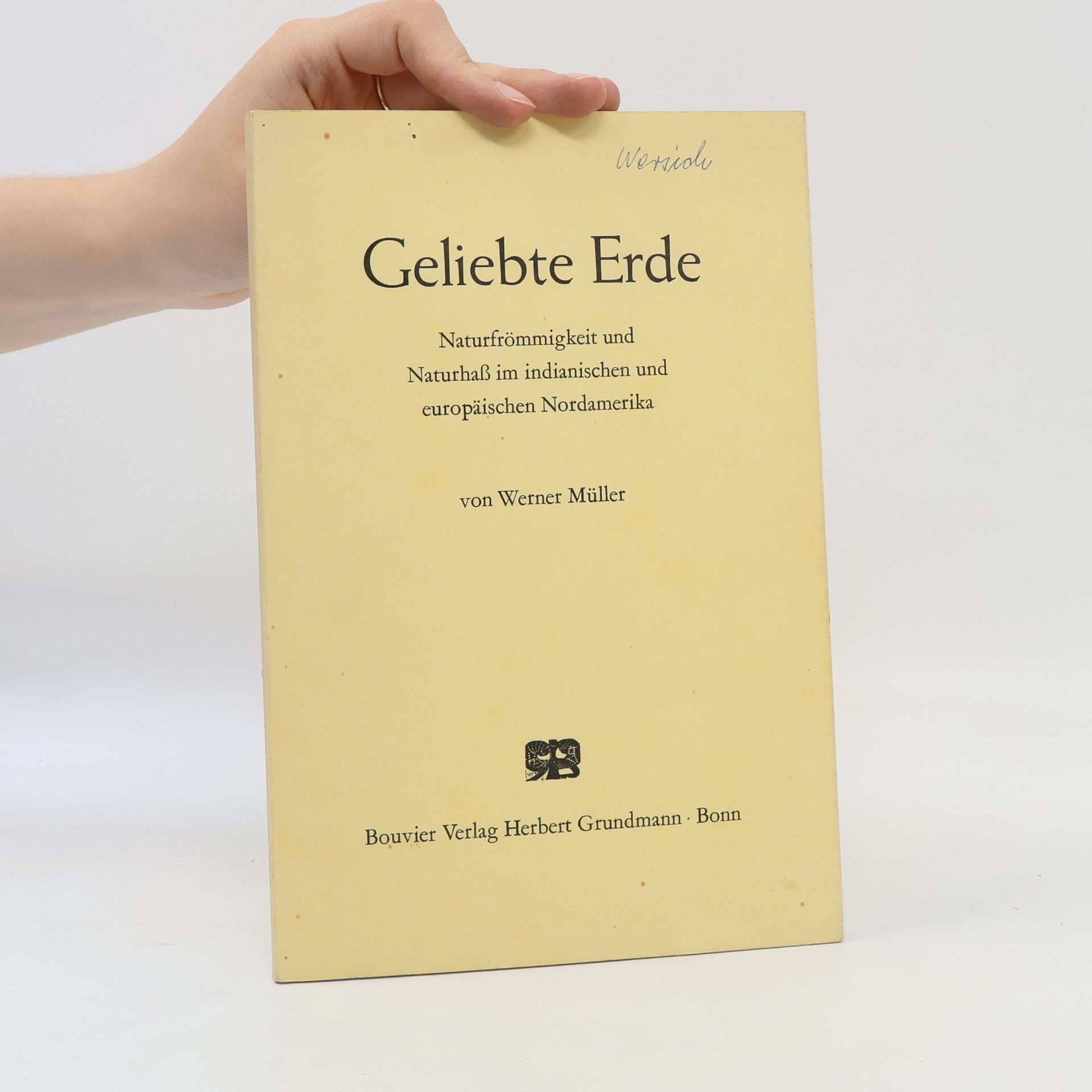 Werner Müller Geliebte Erde