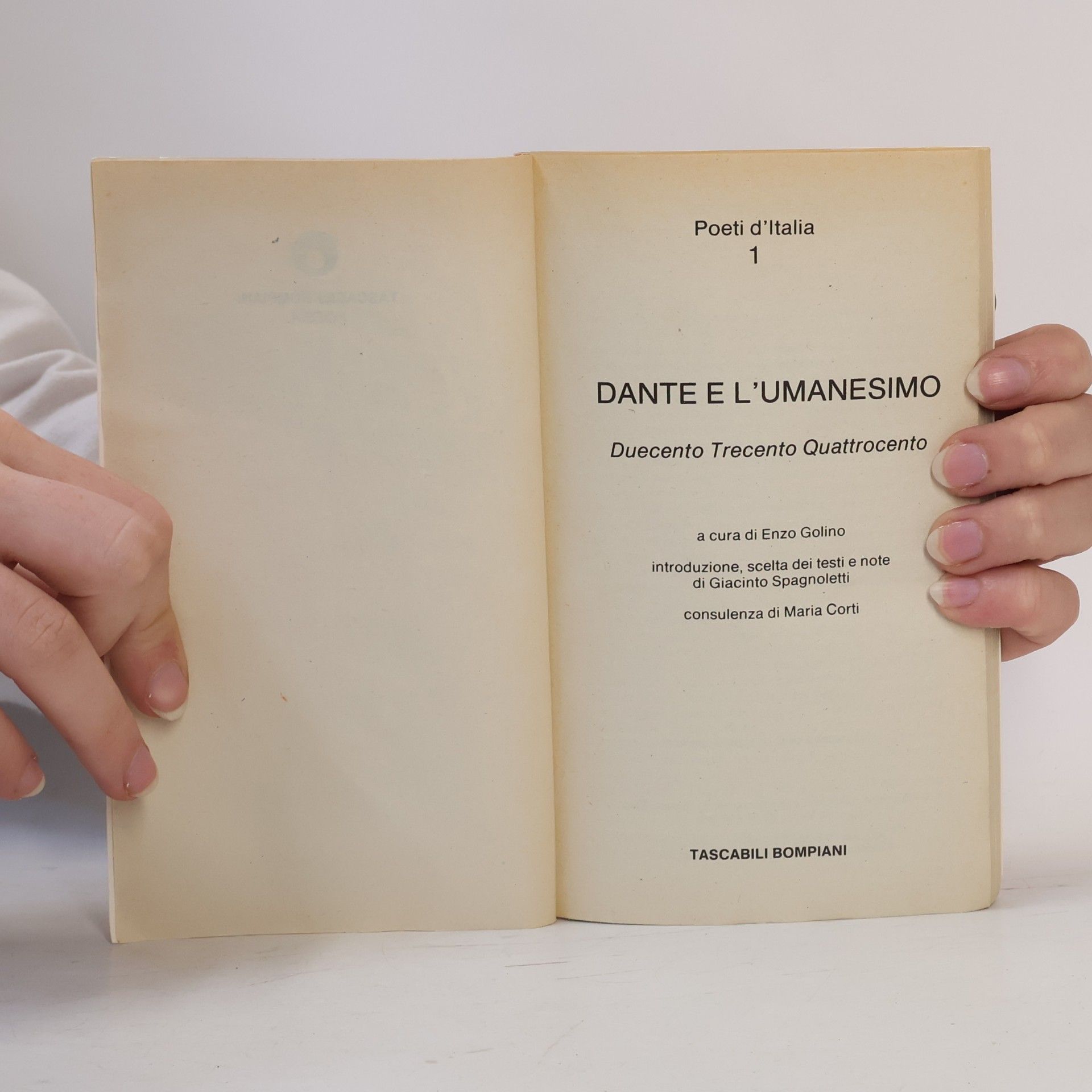 AA.VV. Dante e l'umanesimo