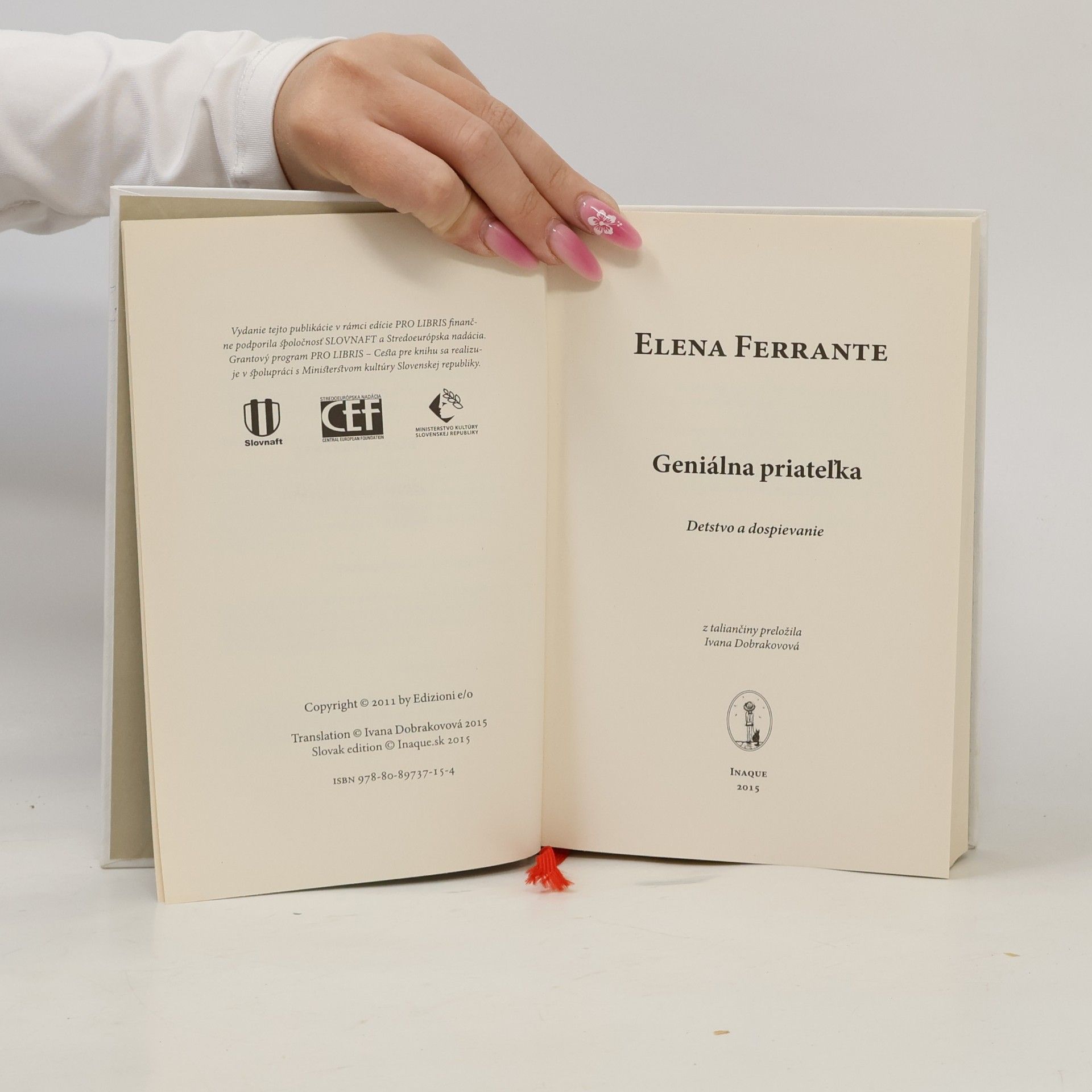 Elena Ferrante Geniálna priateľka