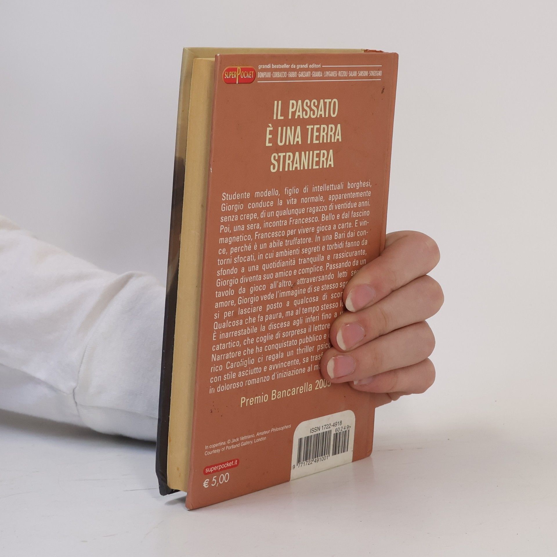 Gianrico Carofiglio Il passato é una Terra Straniera