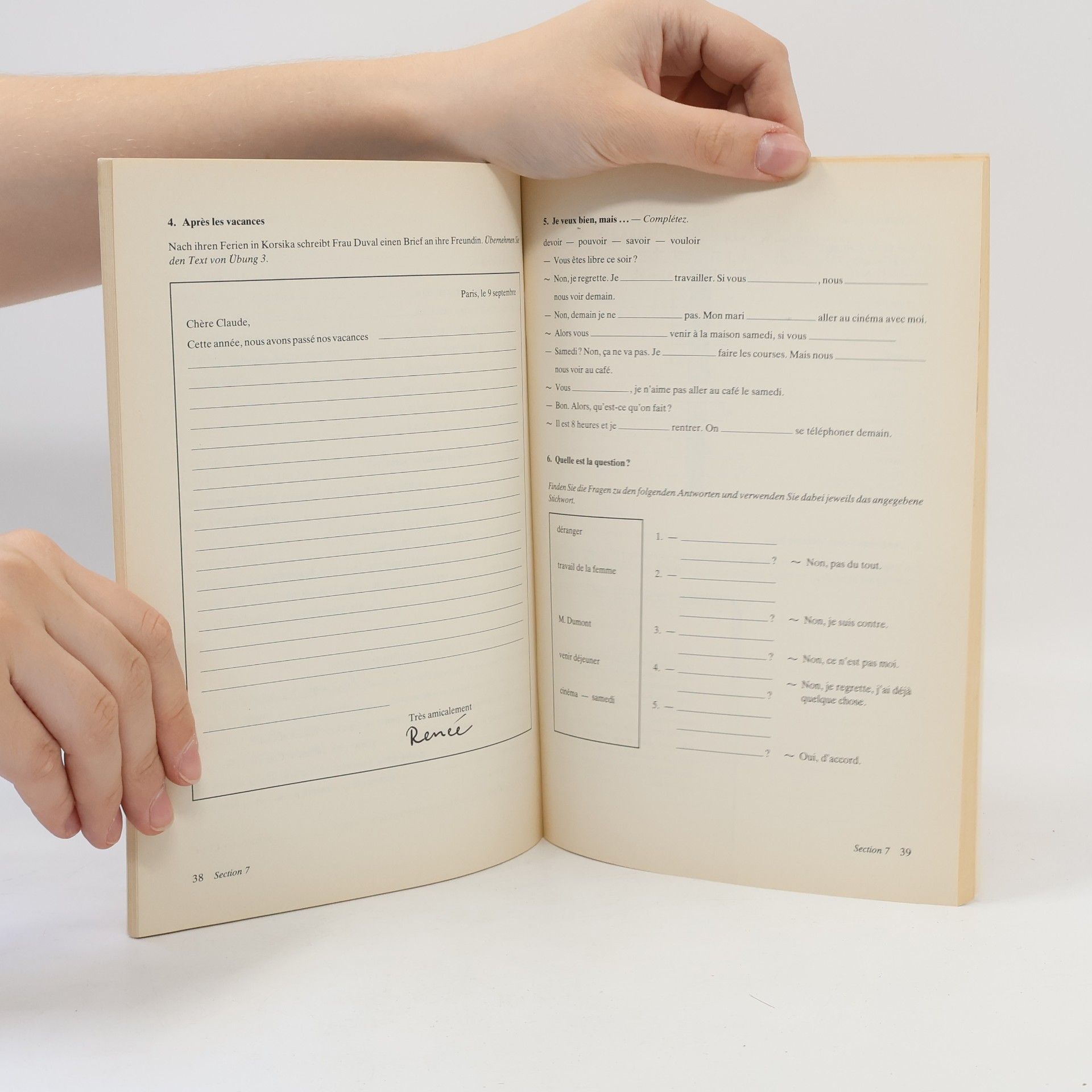 Various authors A bientôt. Arbeitsbuch 1