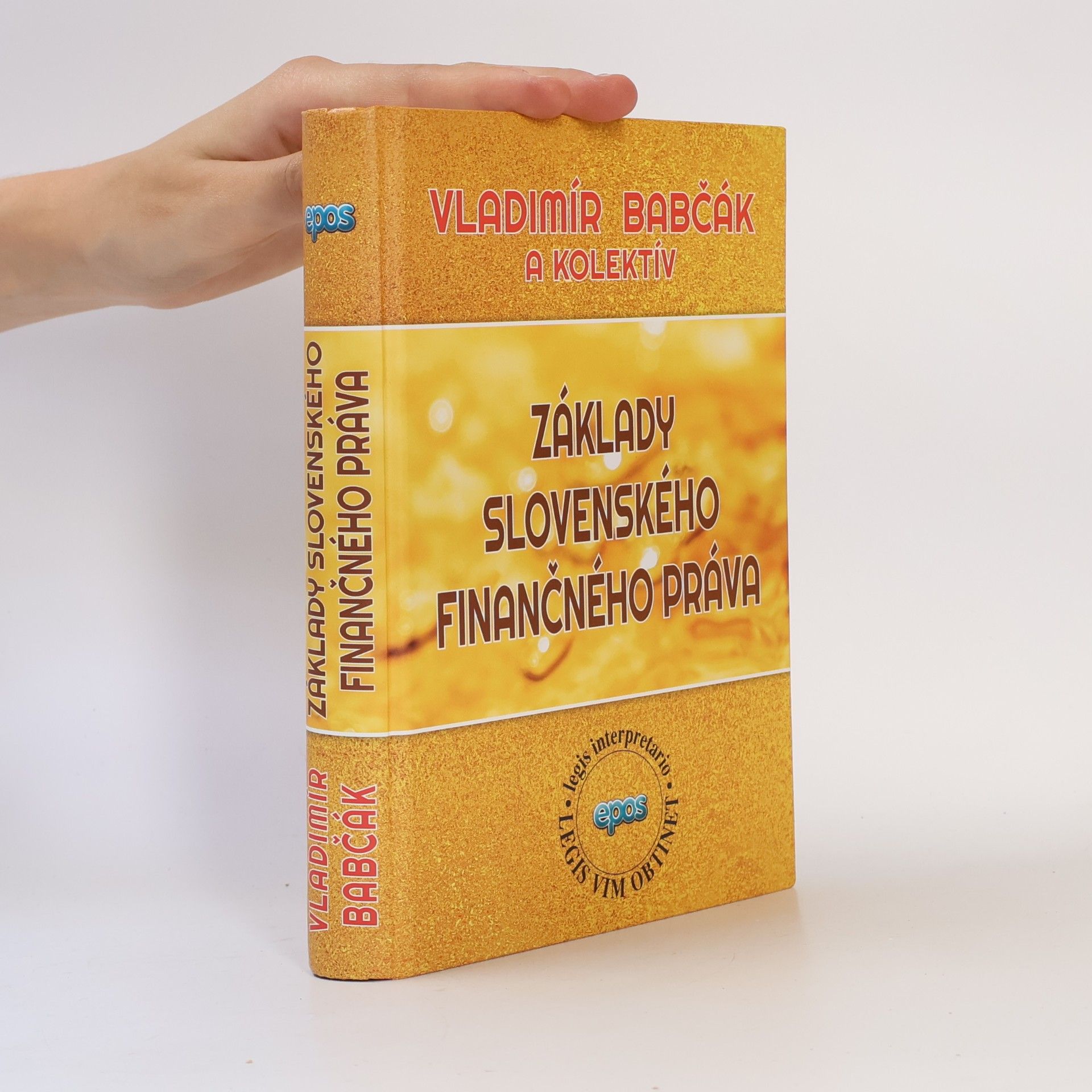 Vladimír Babčák Základy slovenského finančného práva
