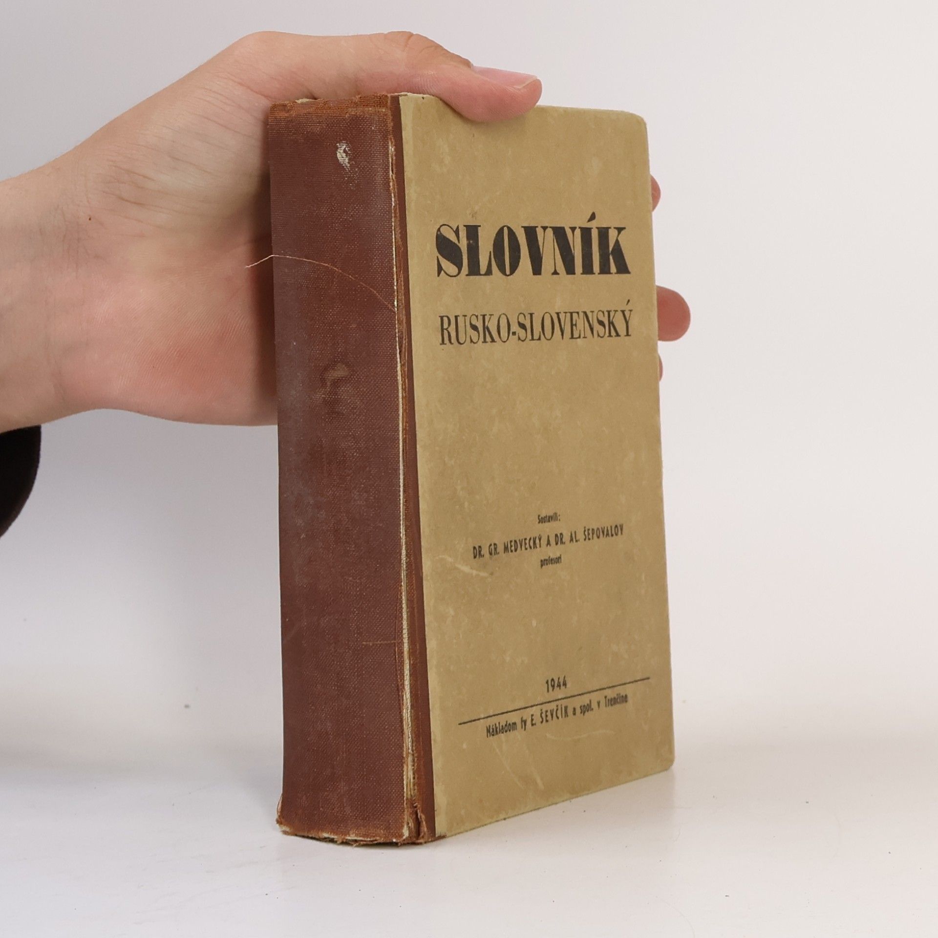 Al. Šepovalov Slovník rusko-slovenský