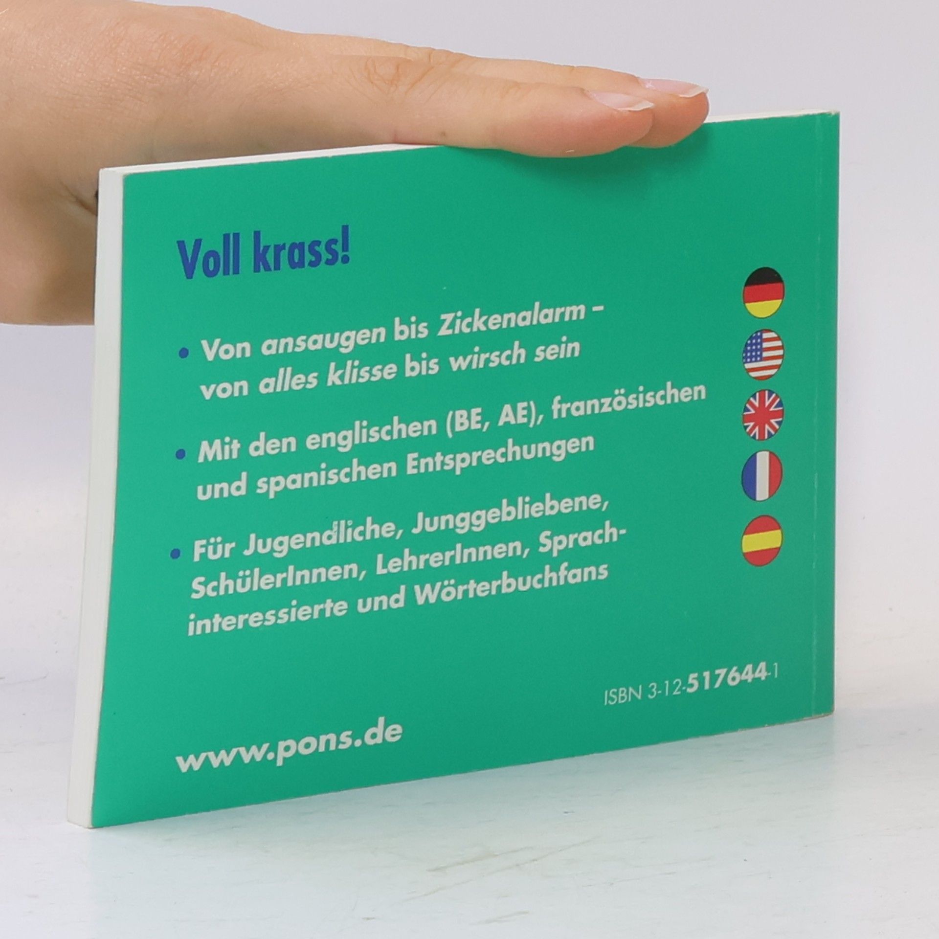 Katja Bucher PONS Wörterbuch der Jugendsprache 2003