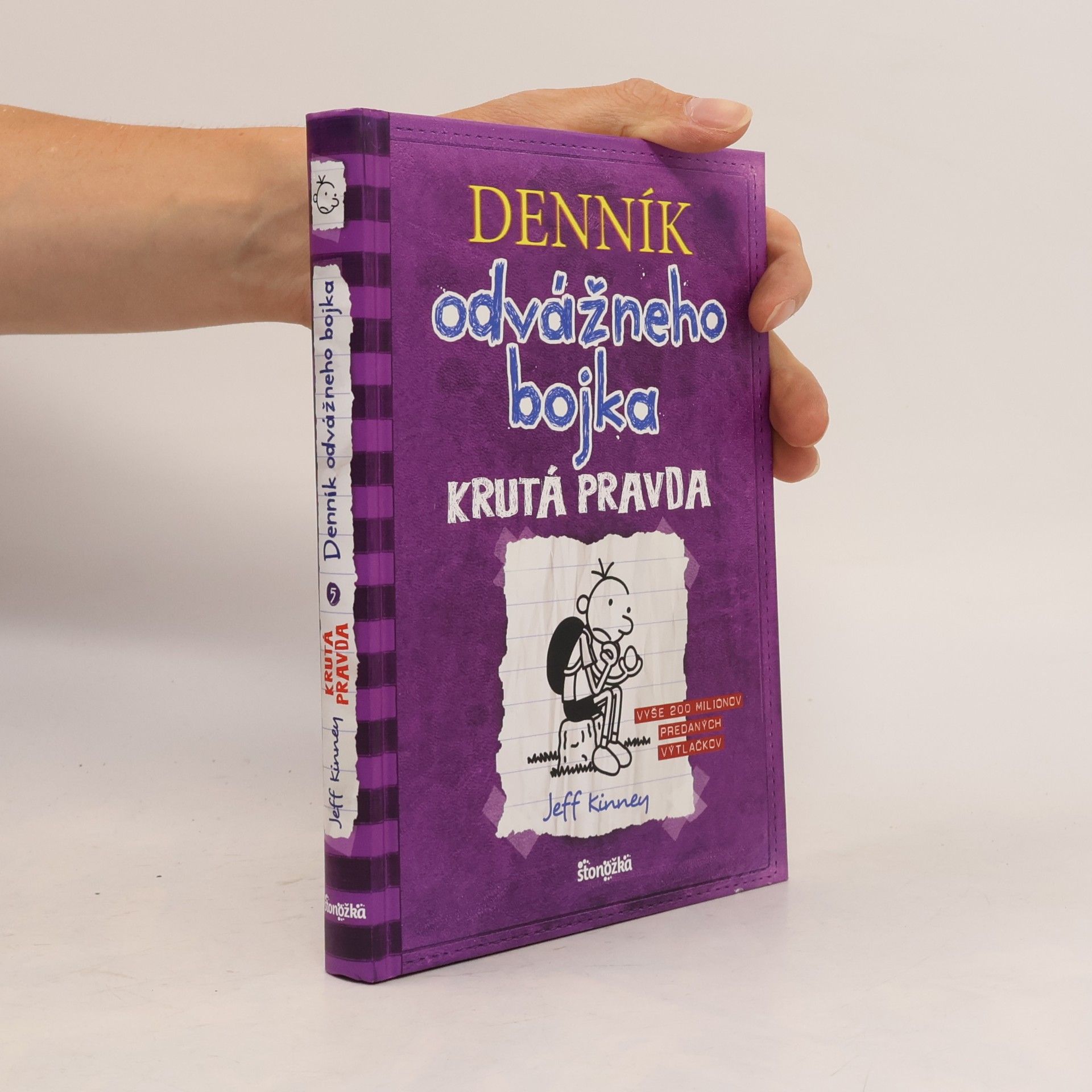 Jeff Kinney Deník odvážneho bojka 5. Krutá pravda