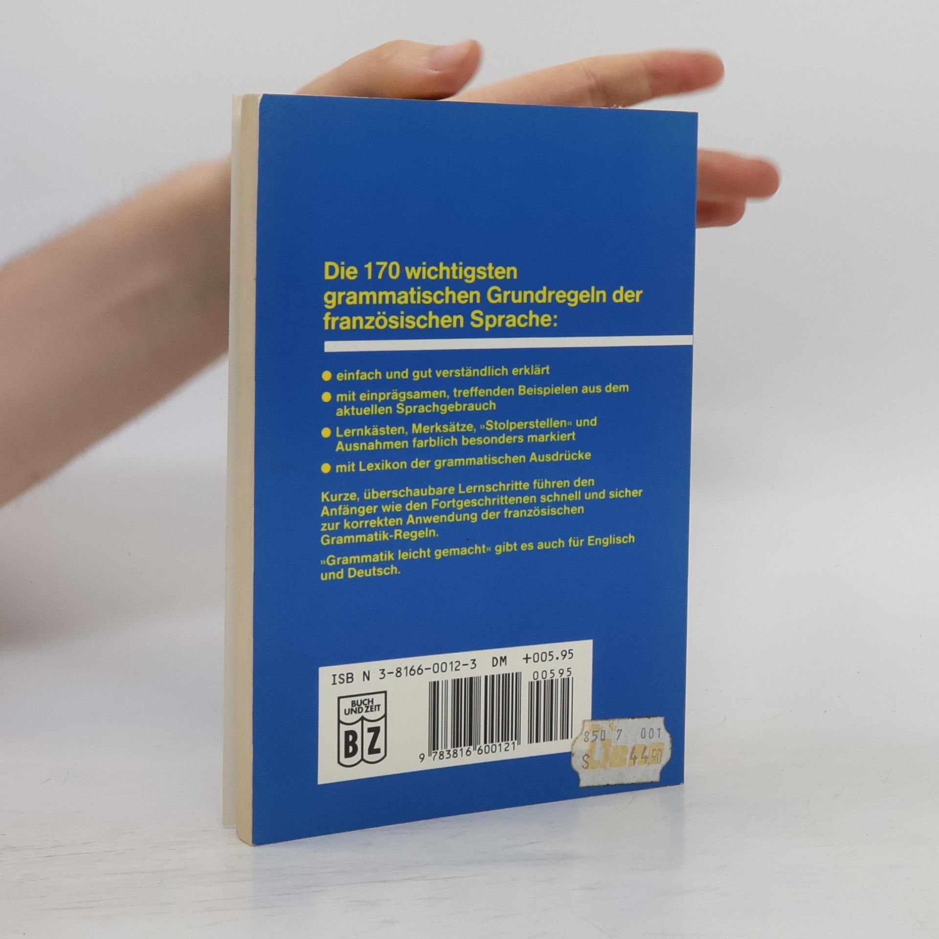 Renate Geissler Grammatik Französisch leicht gemacht