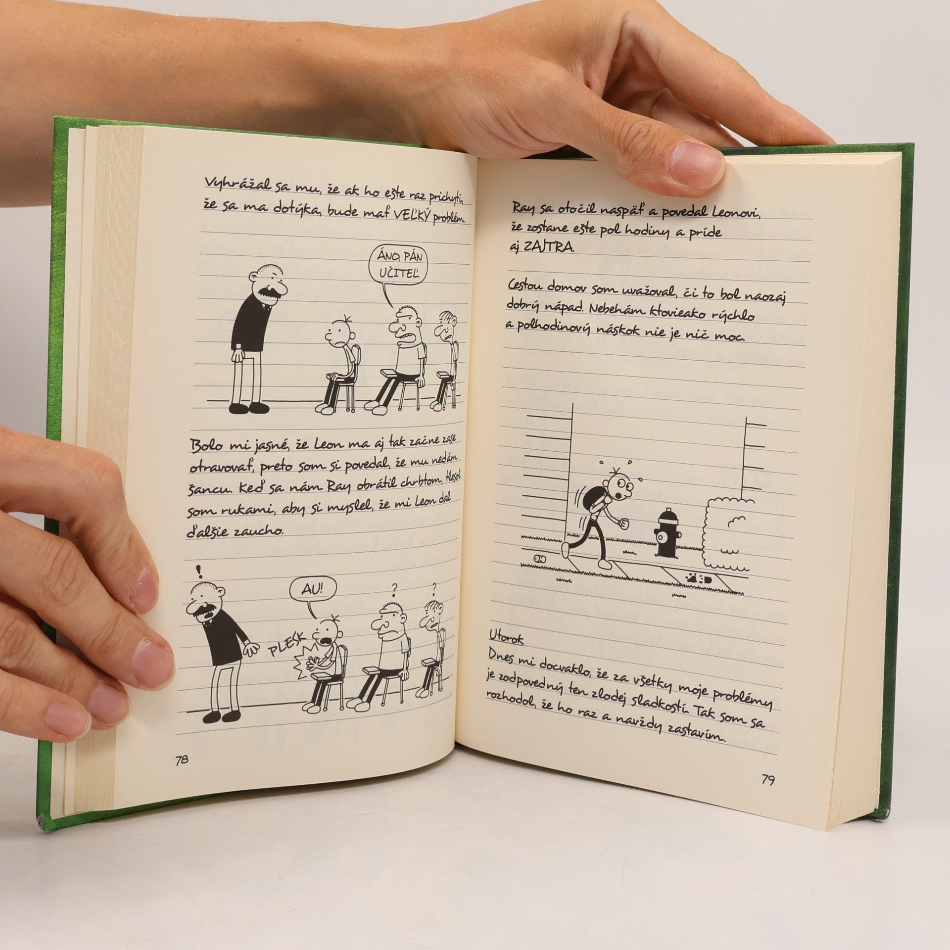 Jeff Kinney Denník odvážného bojka - Posledná kvapka