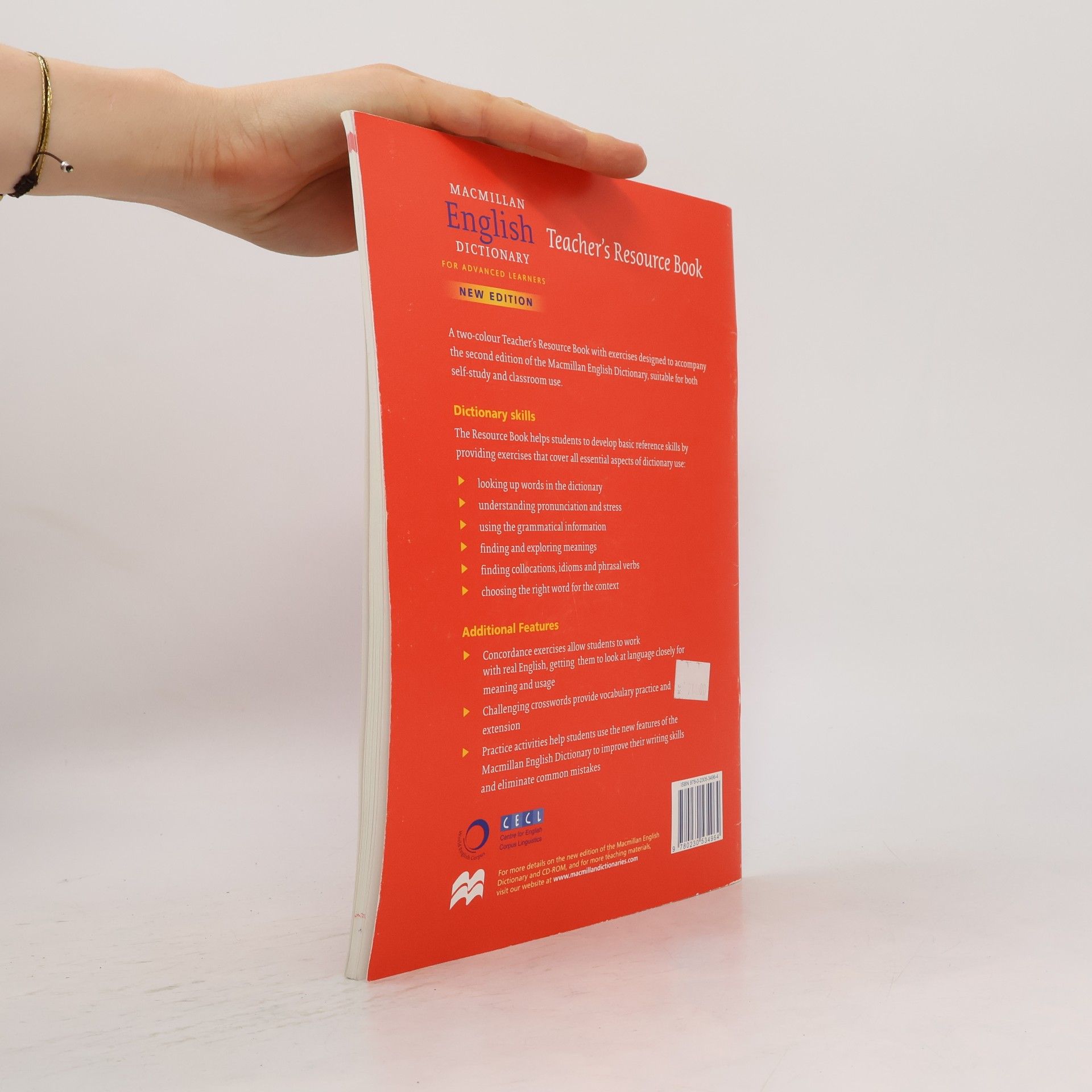 Various authors Macmillan English dictionary for advanced learners. Teacher's resource book