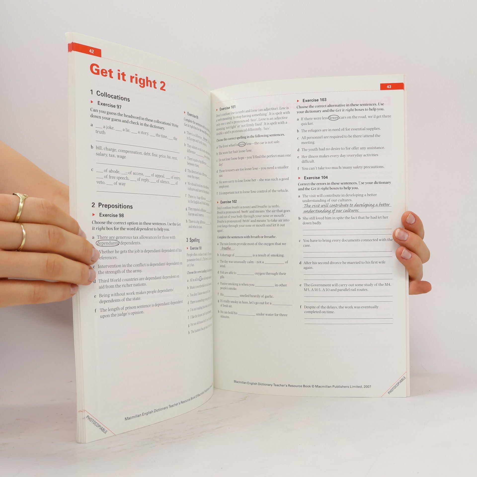 Various authors Macmillan English dictionary for advanced learners. Teacher's resource book