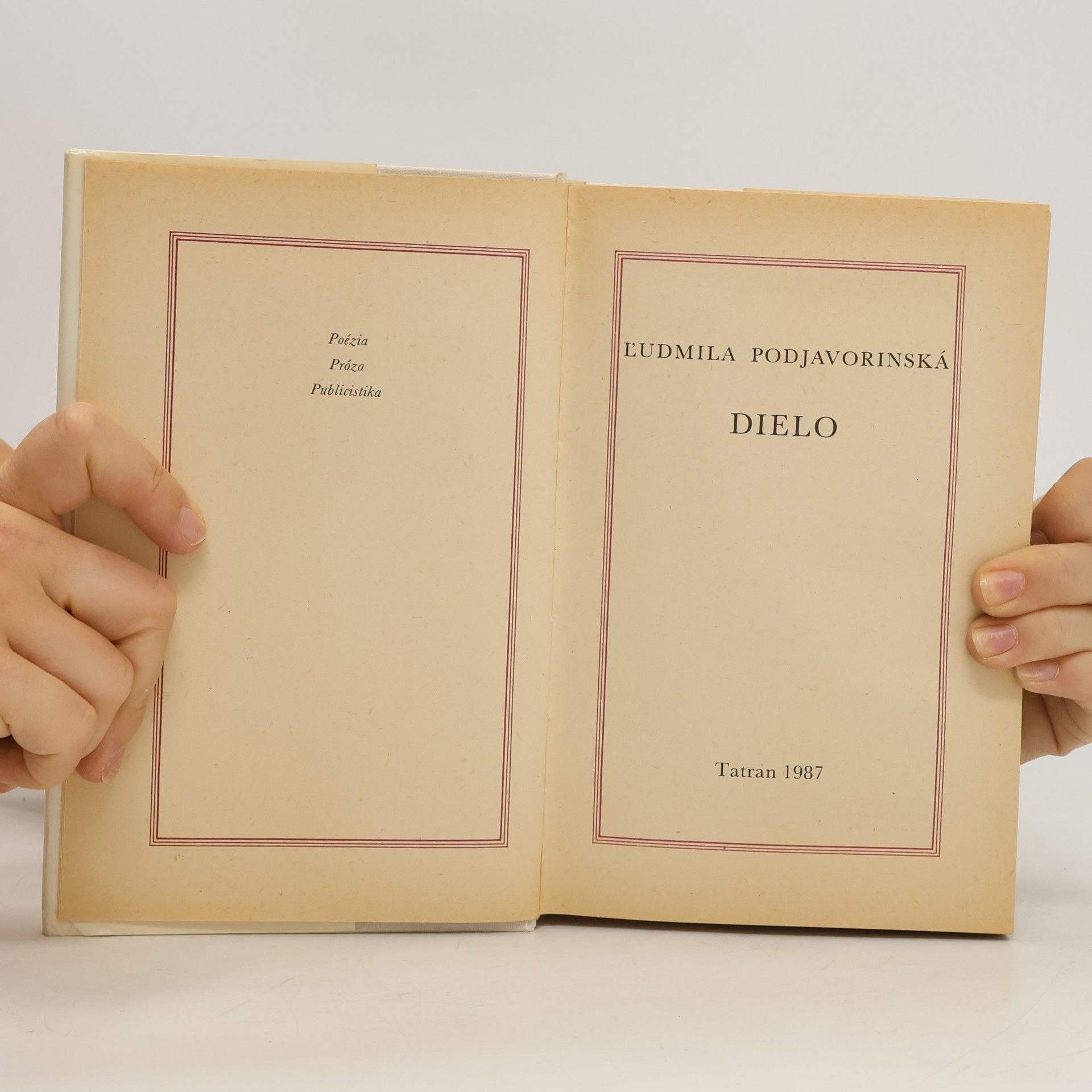 Ľudmila Podjavorinská Ľudmila Podjavorinská- Dielo