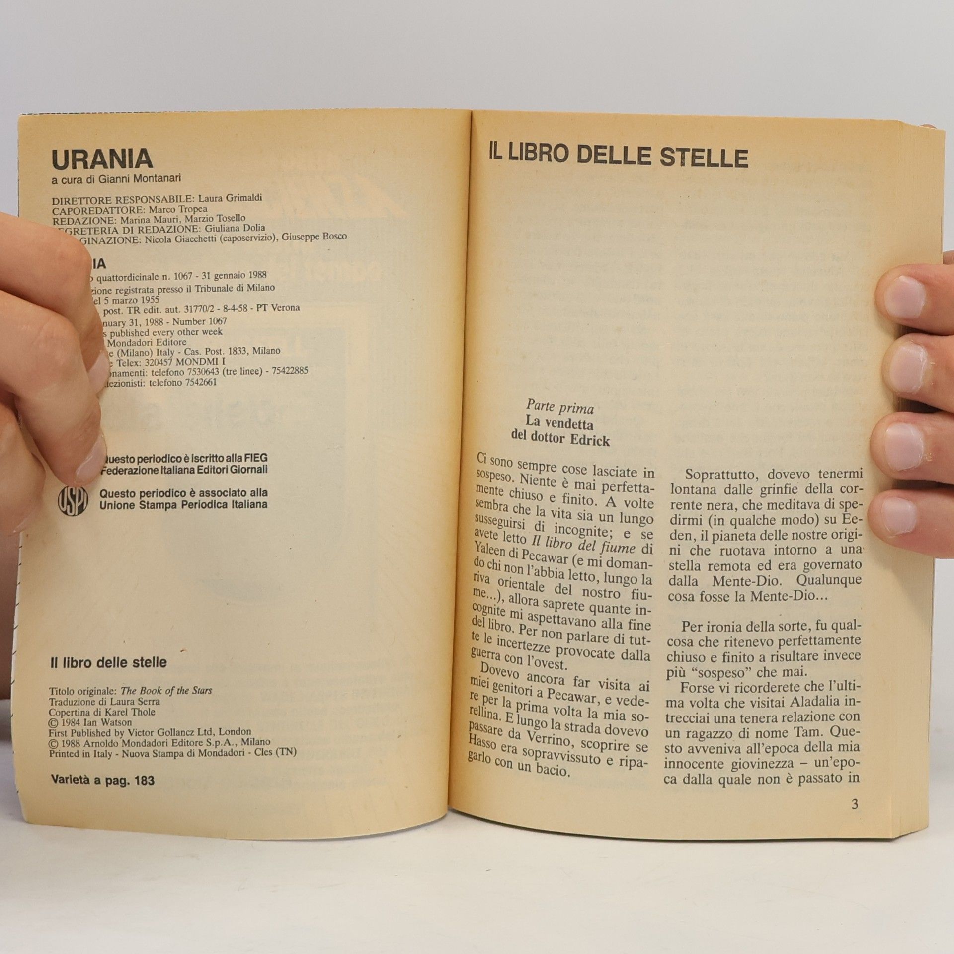 lan Watson Il libro delle stelle