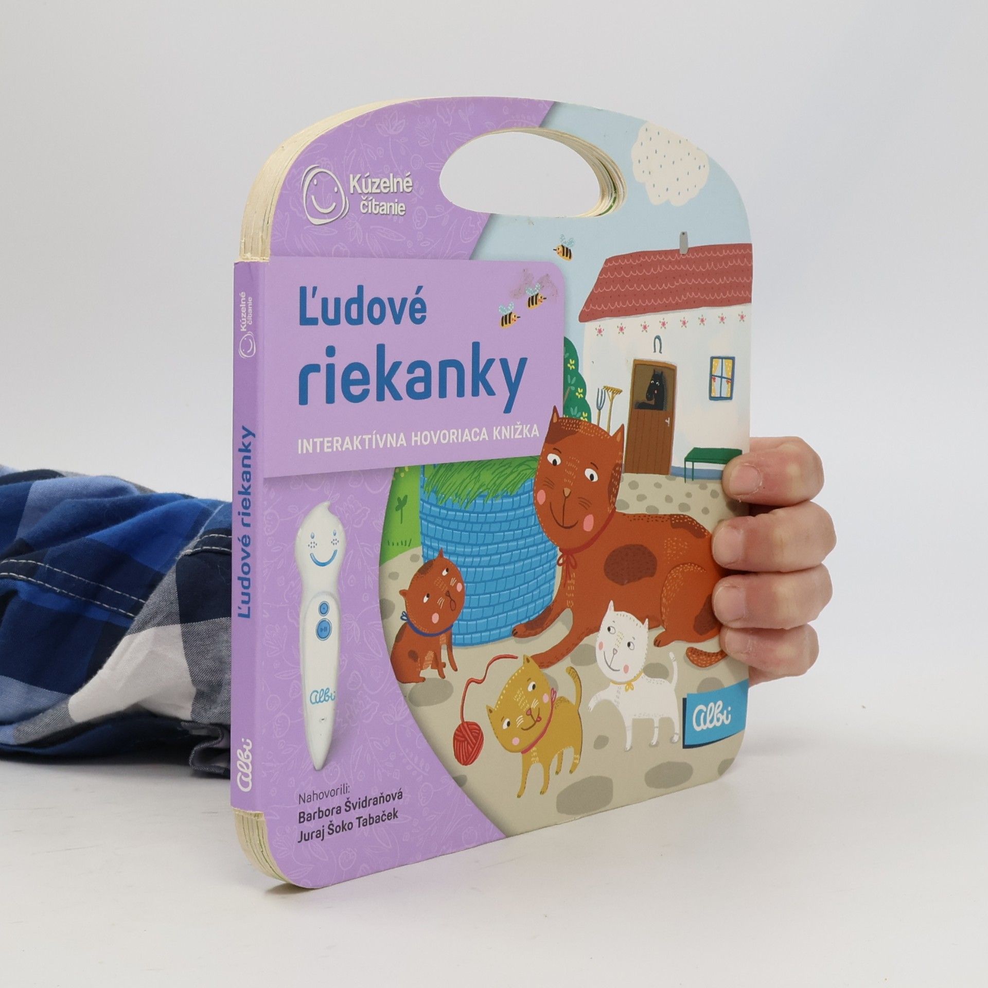 Katarína Makara L'udové riekanky: interaktívna hovoriaca knižka