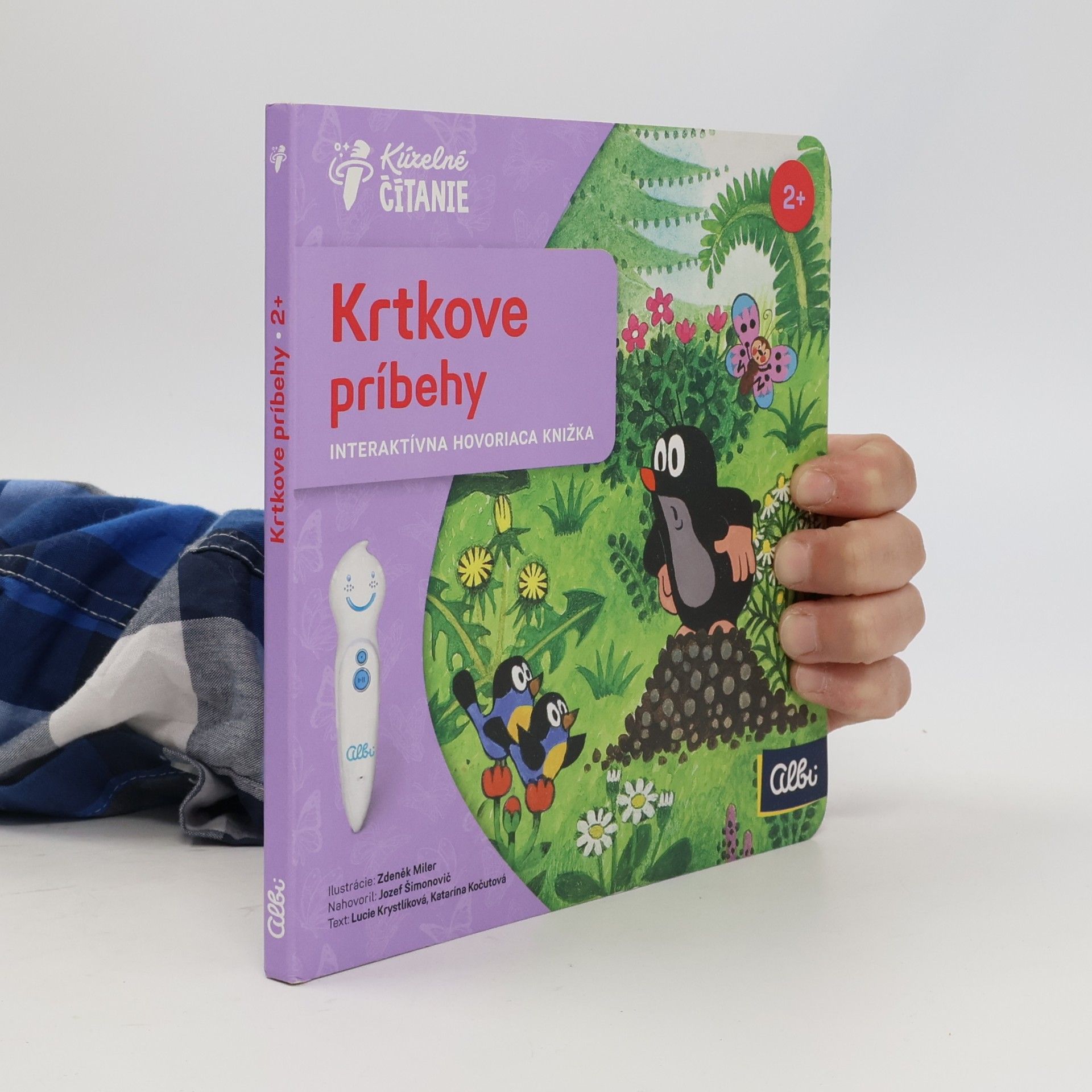 Katarína Kočutová Krtkovy příběhy. Slovensky Krtkove príbehy : interaktívna hovoriaca knižka