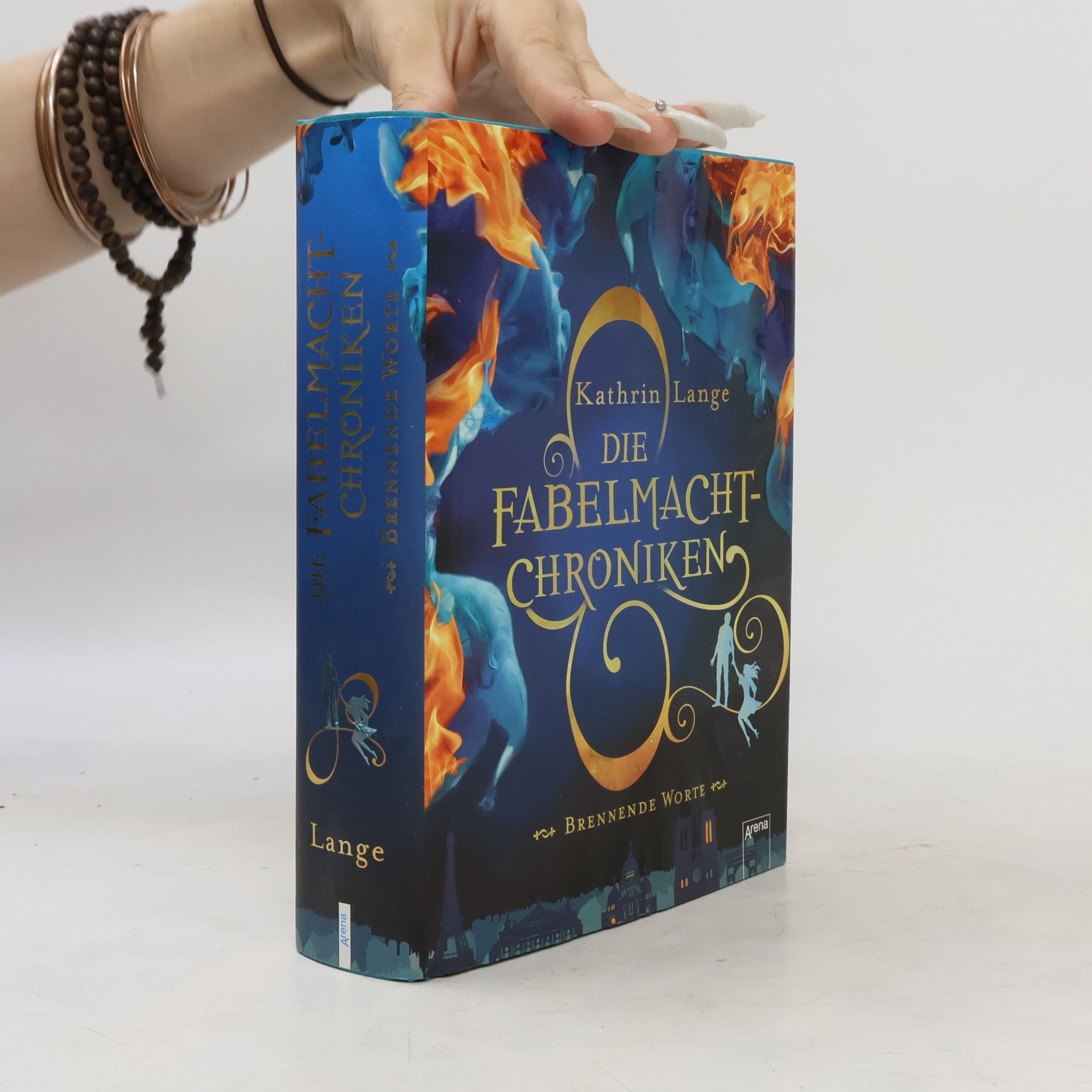 Kathrin Lange Die Fabelmacht-Chroniken - brennende Worte
