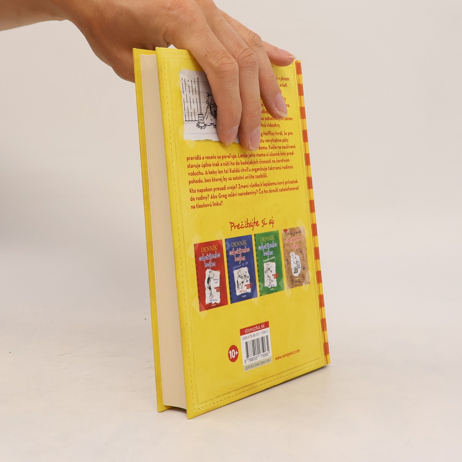 Jeff Kinney Denník odvážneho bojka 4: Prázdniny pod psa