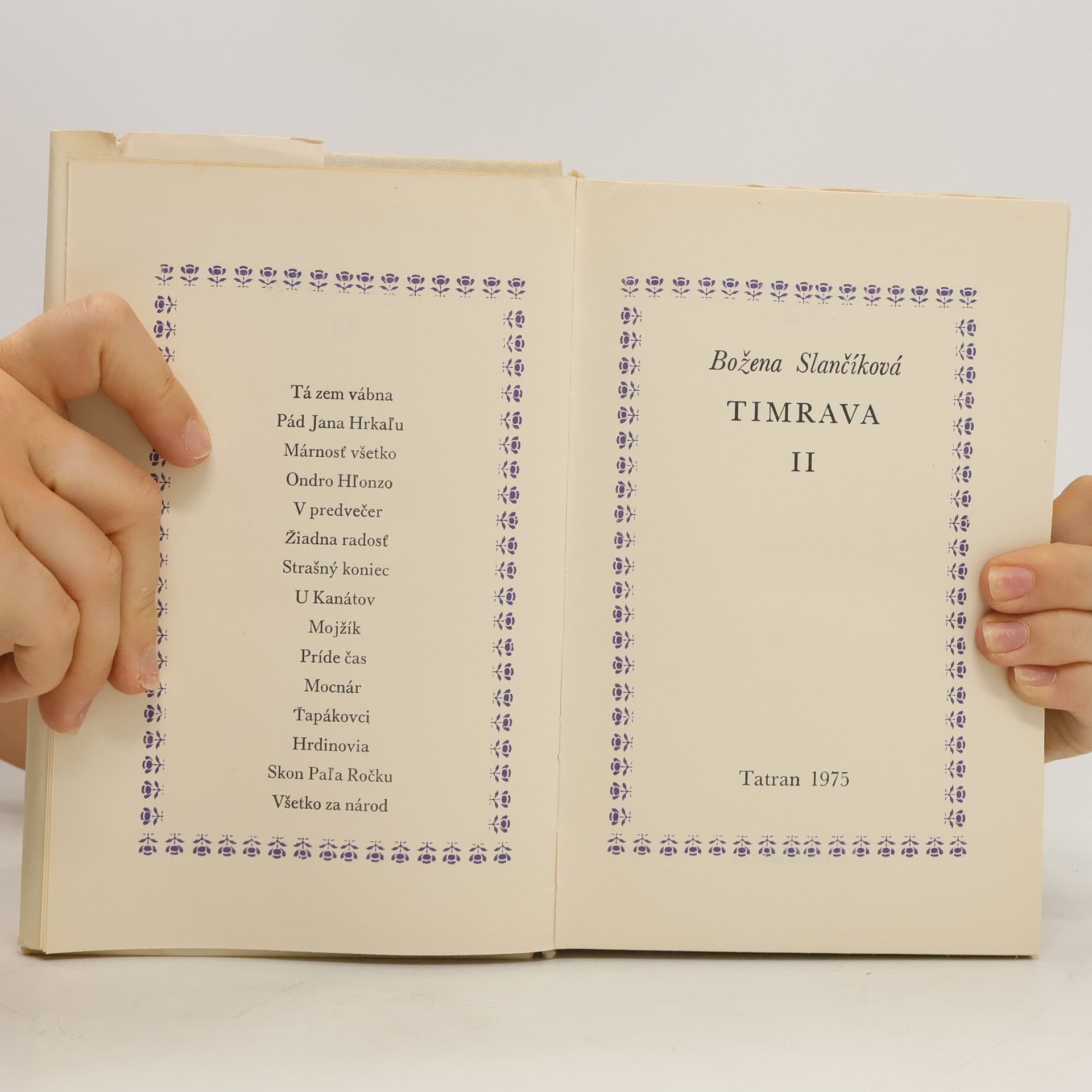 Božena Slančíková-Timrava Timrava II.