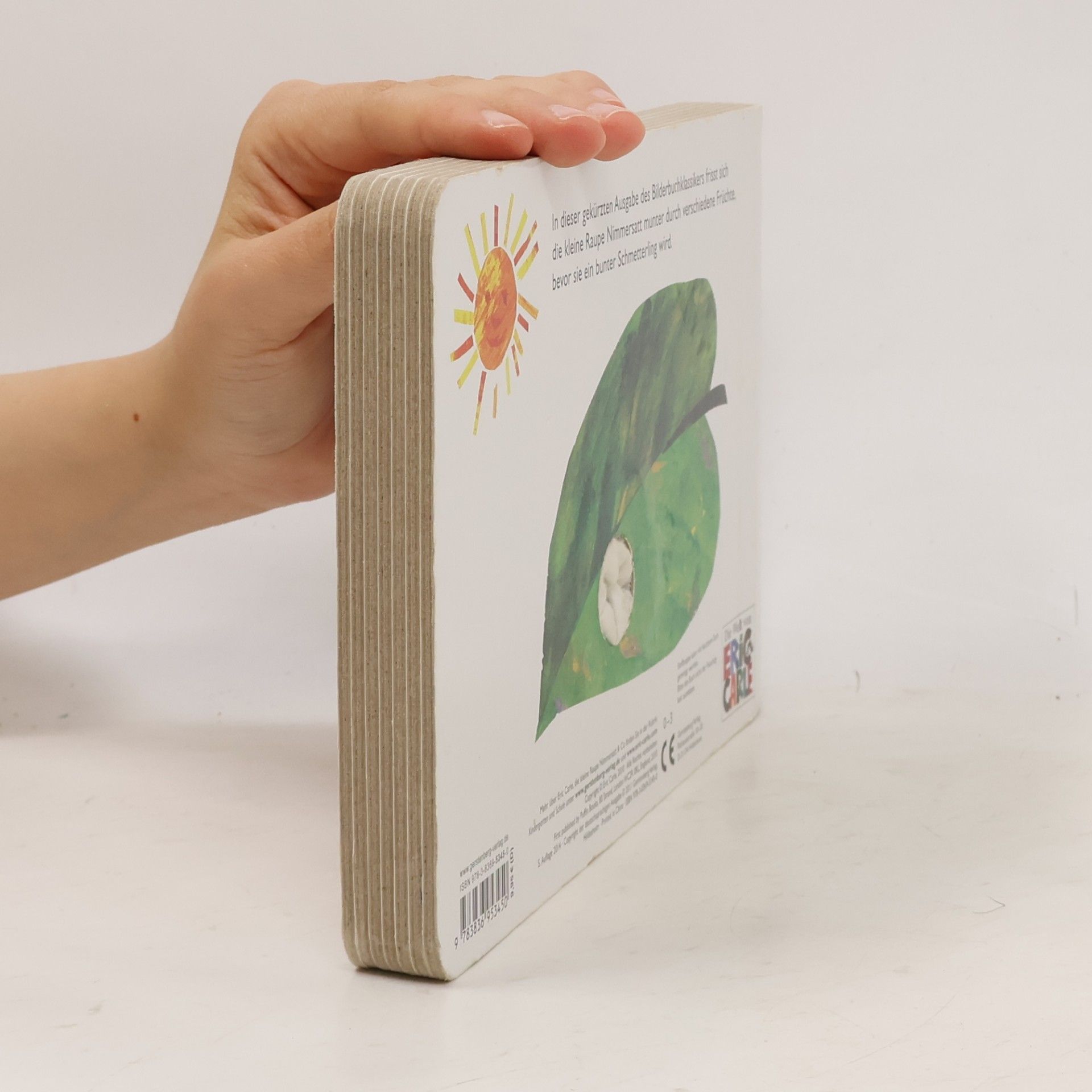 Eric Carle Die kleine Raupe Nimmersatt. Mein Fingerpuppenbuch.