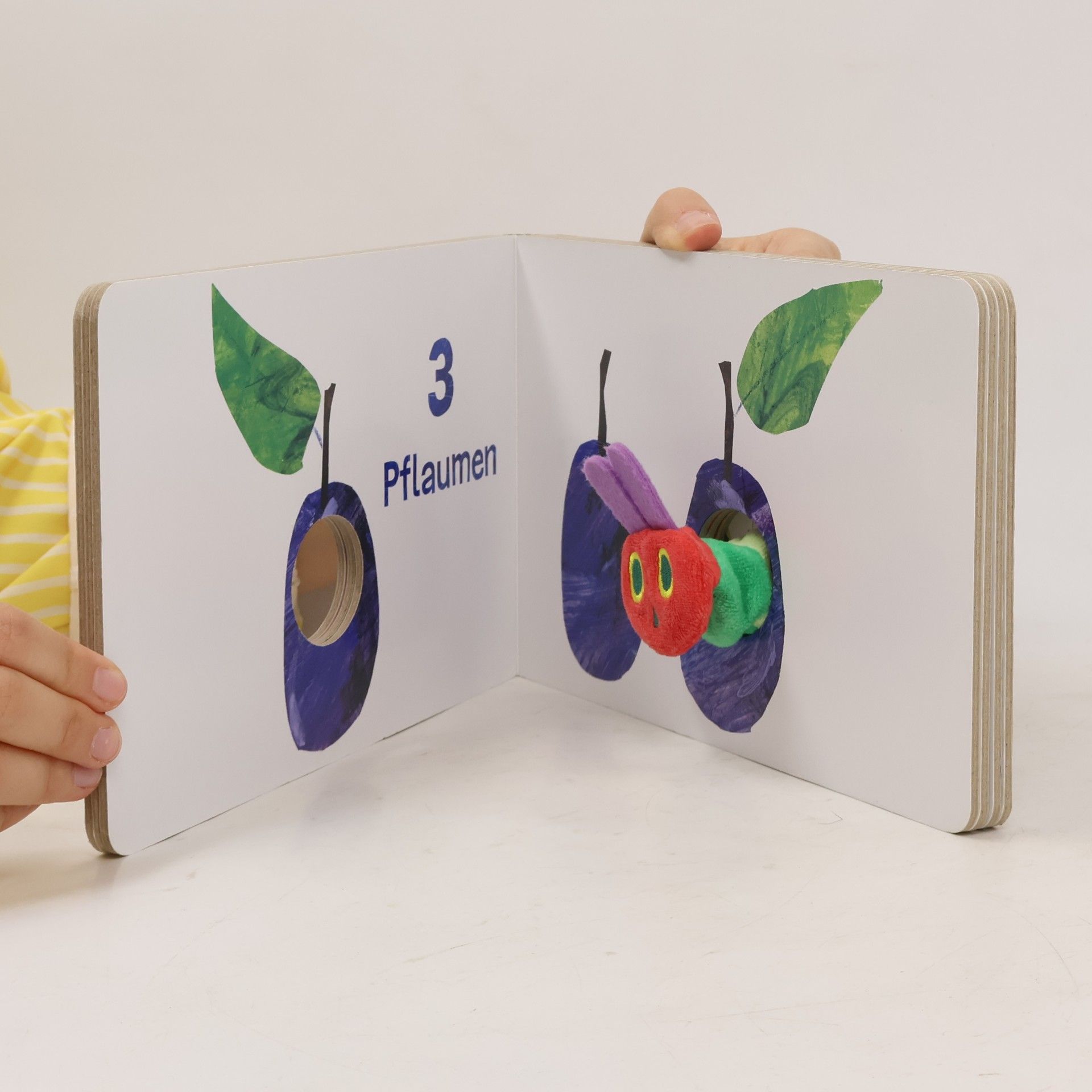 Eric Carle Die kleine Raupe Nimmersatt. Mein Fingerpuppenbuch.