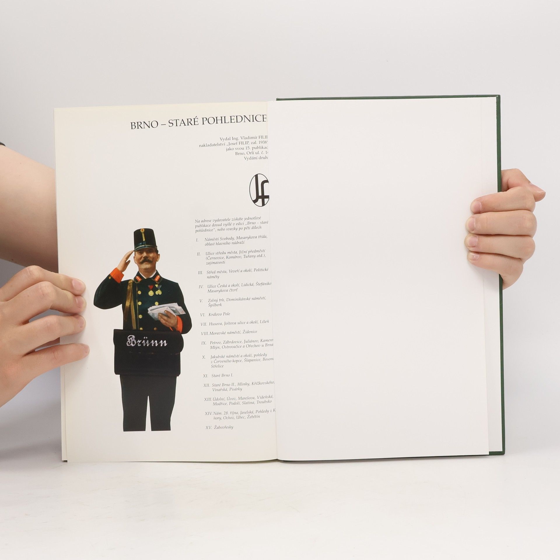 Autores varios Brno I.-V. Staré pohlednice