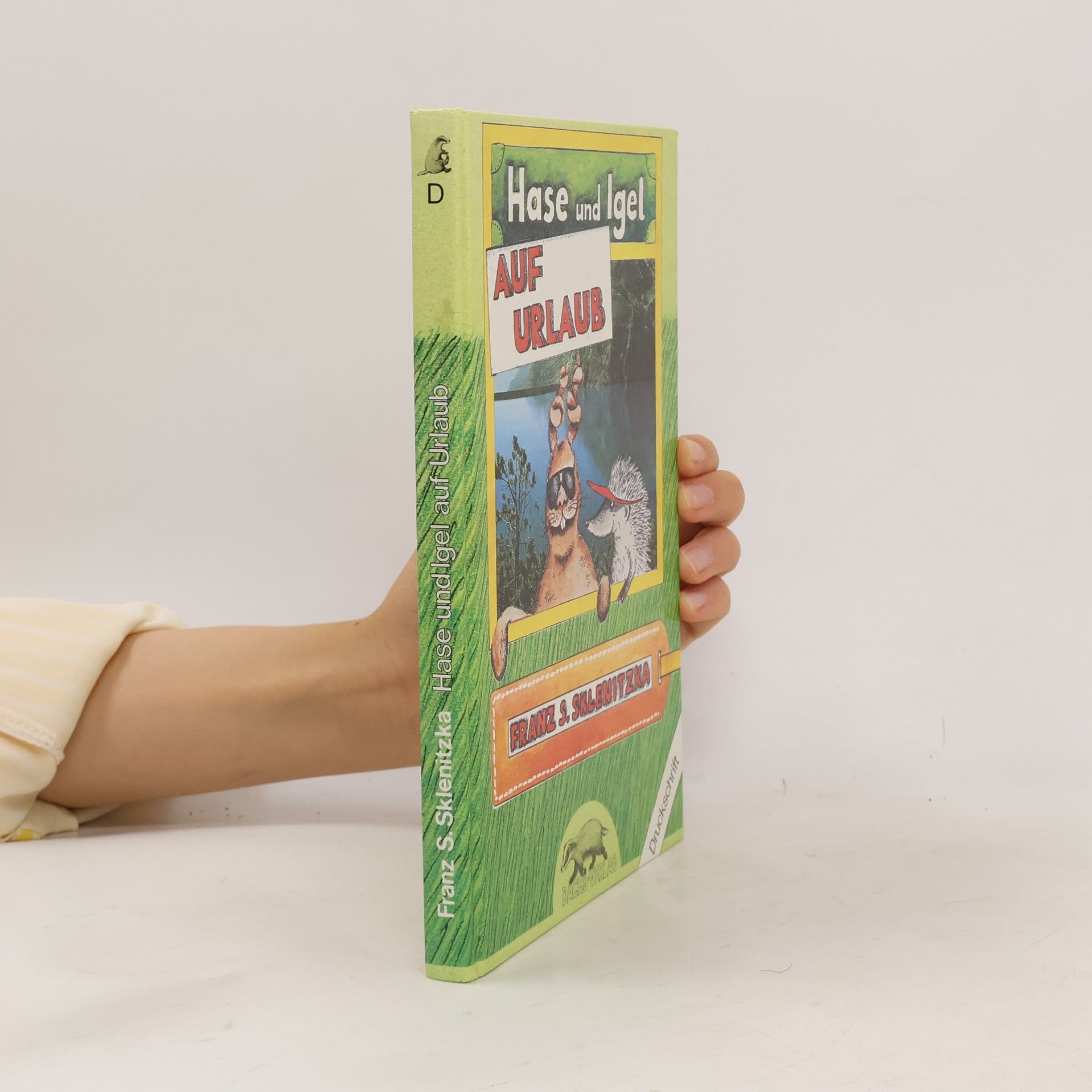 F. S. Sklenitzka Hase und Igel auf Urlaub. Ausgabe in grosser Druckschrift
