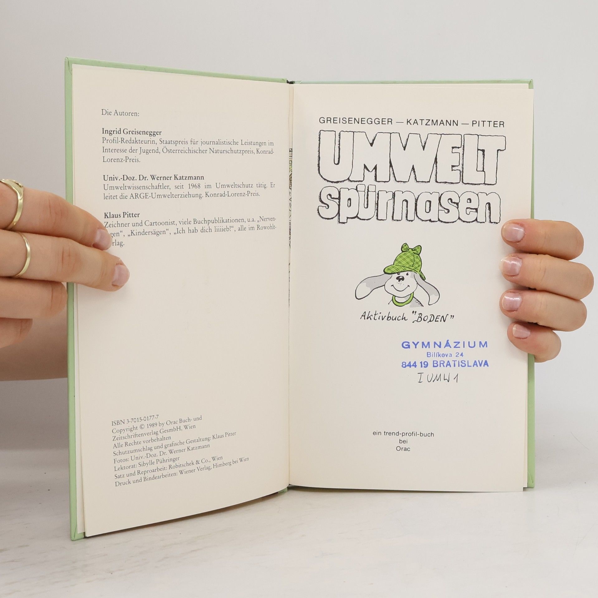 Klaus Pitter Umweltspürnasen