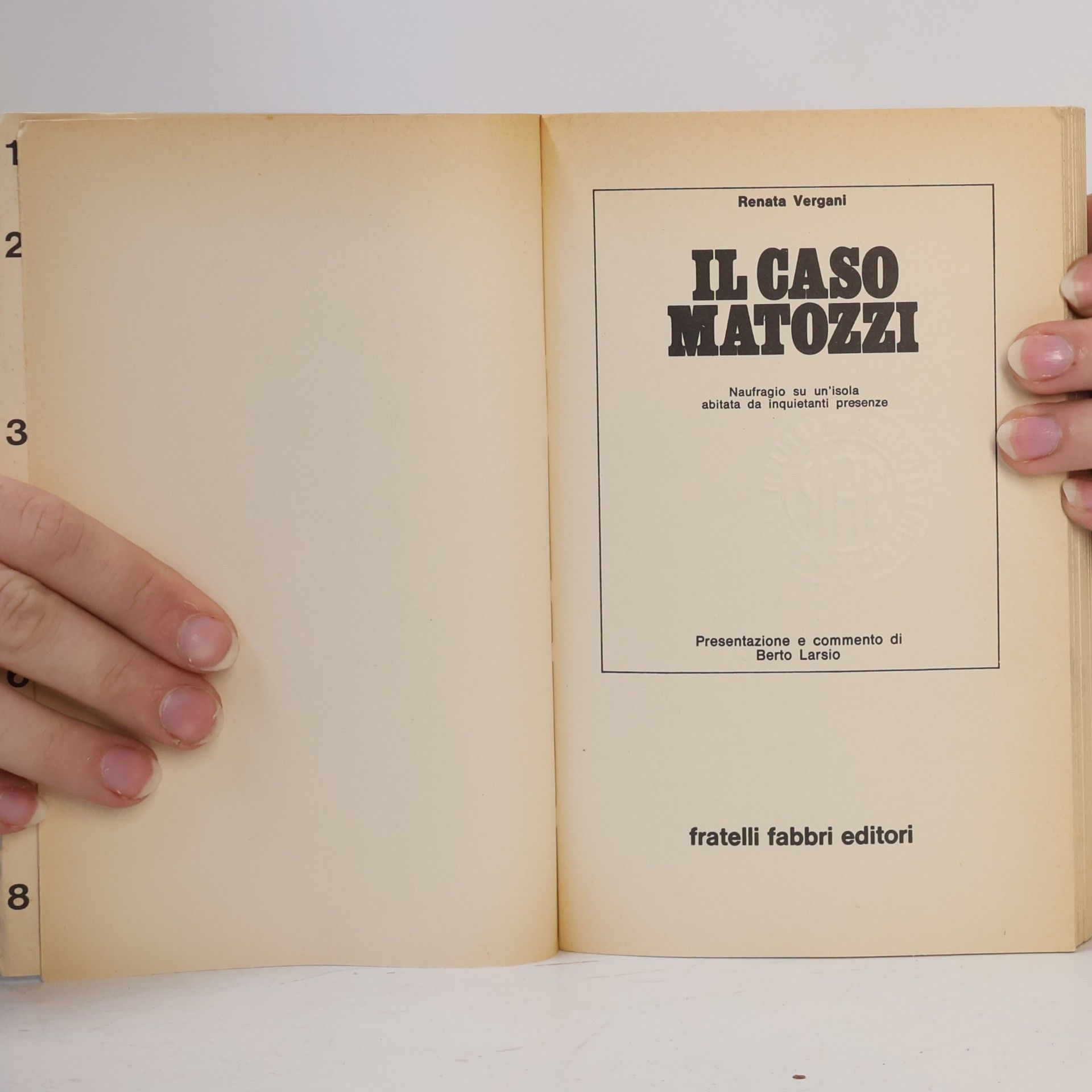 Renata Vergani Il caso matozzi