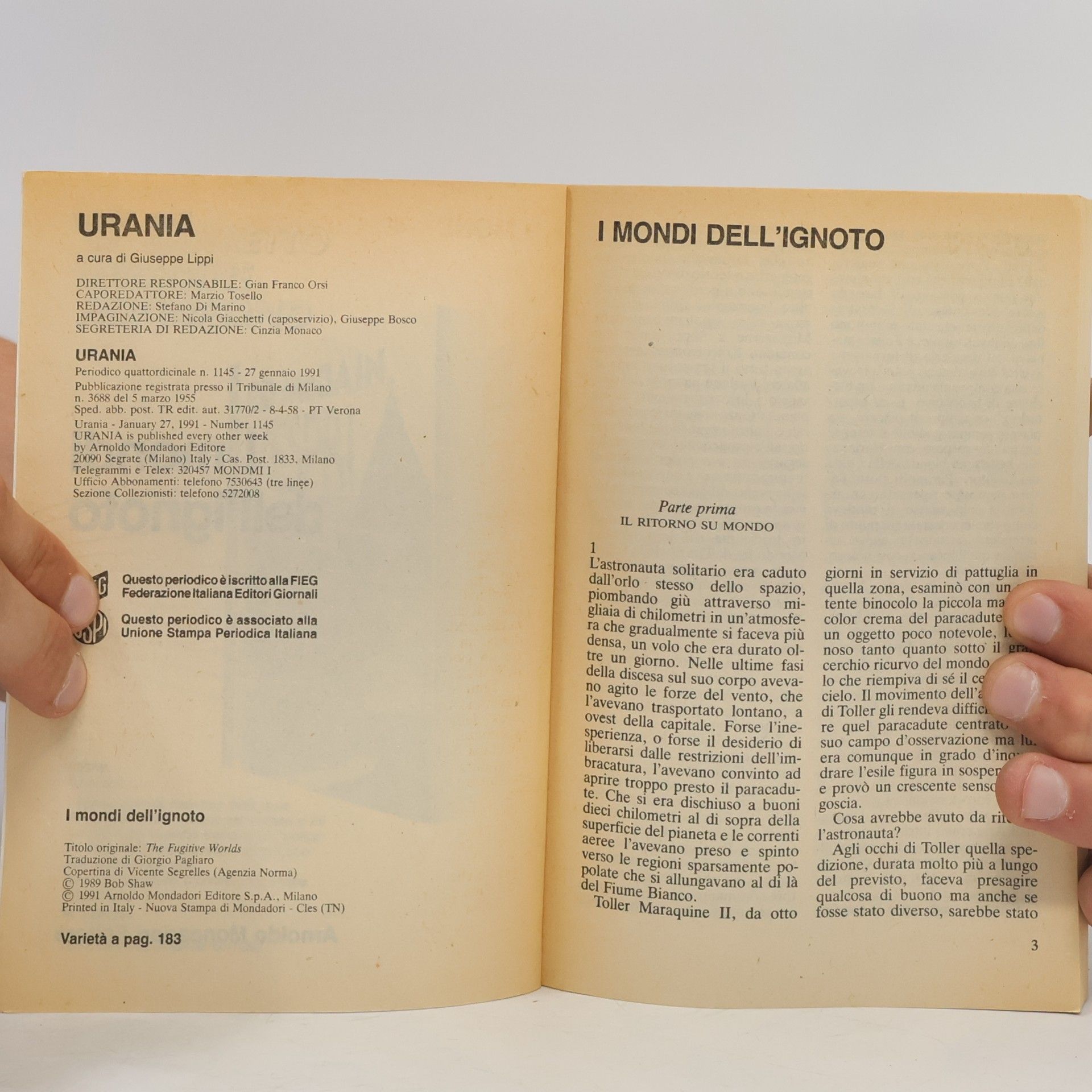 Bob Shaw I mondi dell'ignoto