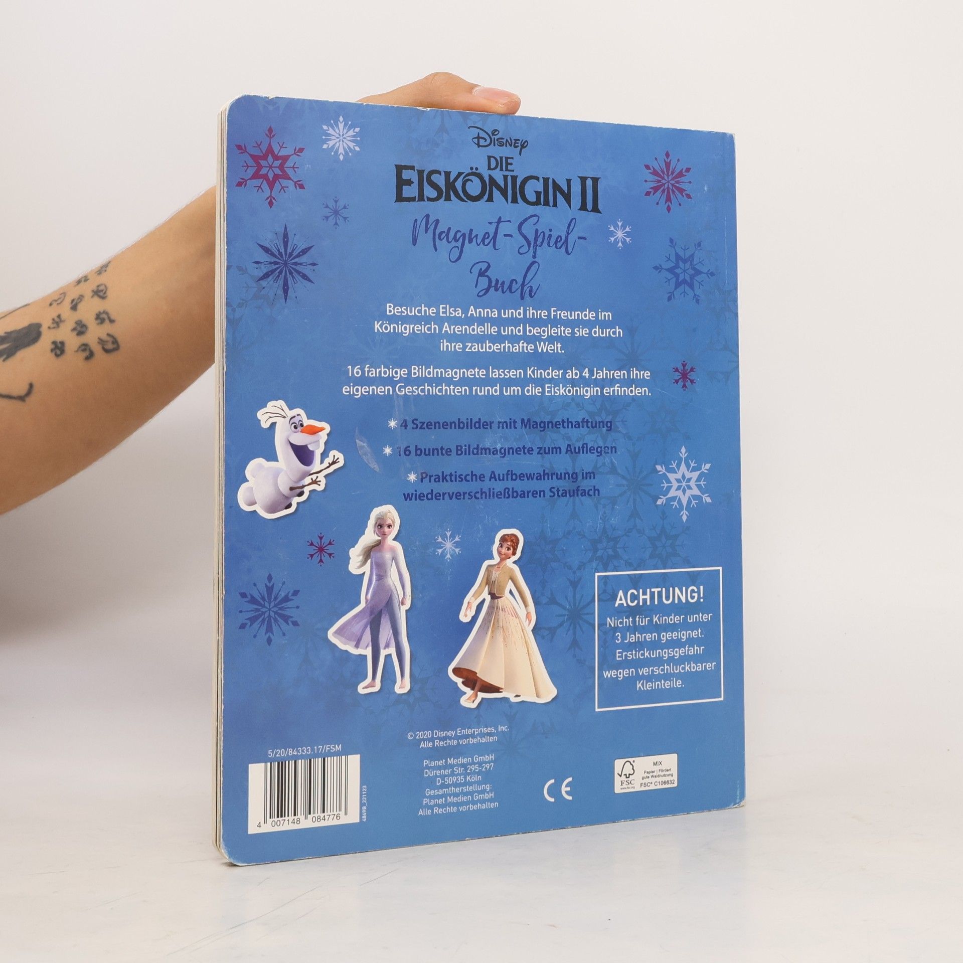 Autorenkollektiv Die Eiskönigin II. Magnet-Spiel-Buch